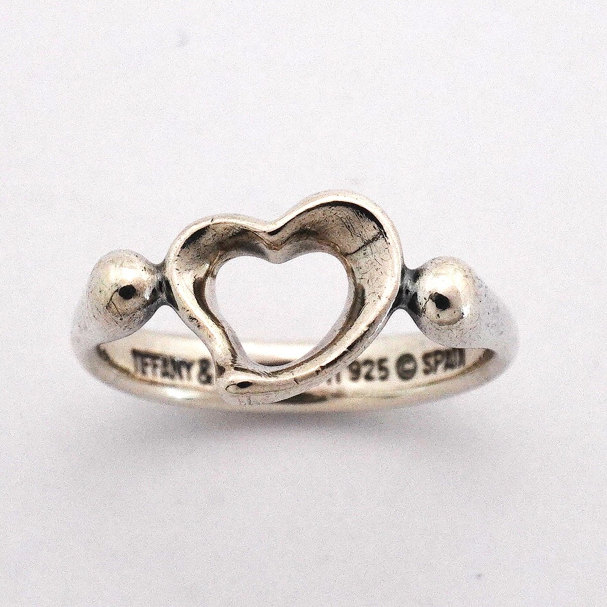 Tiffany Silver 925 Band Ring (Pre-Owned)