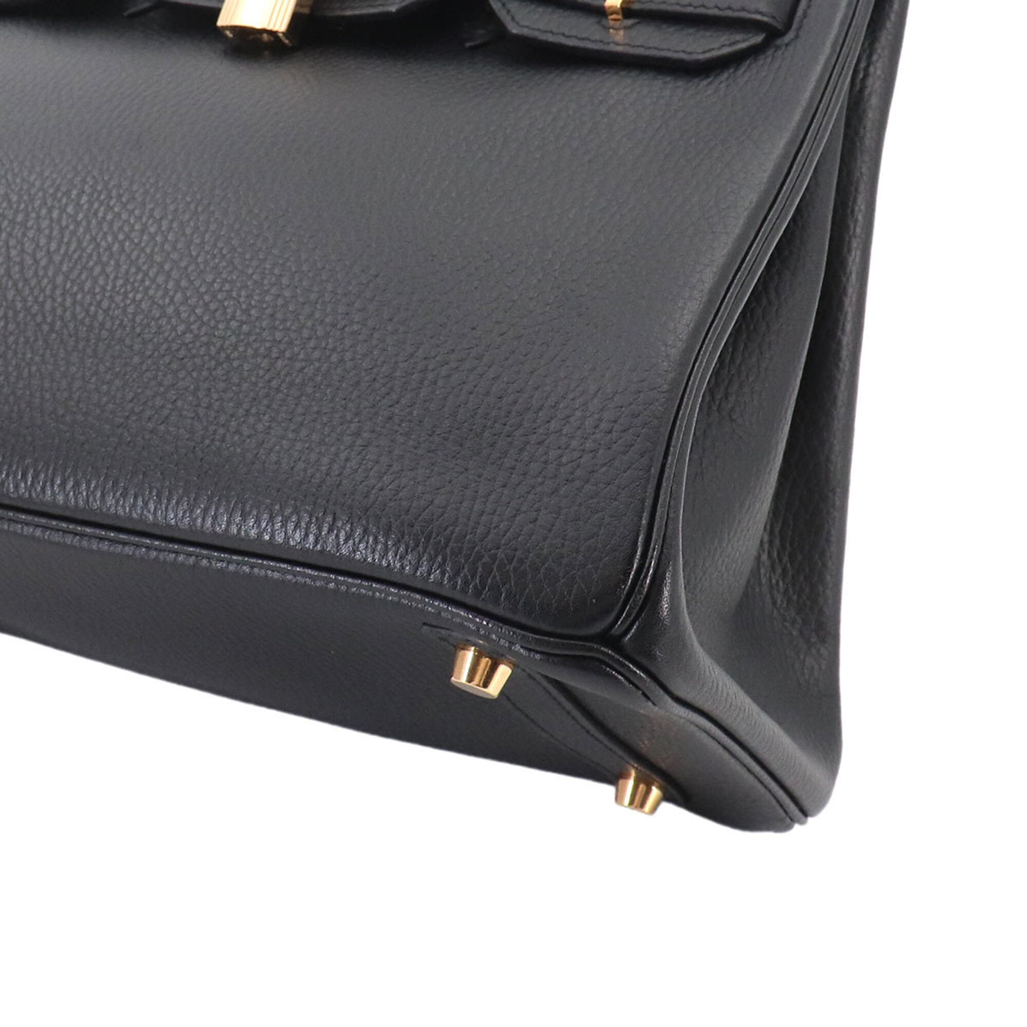 Hermes Black Ardennes Leather Handbag (Pre-Owned)
