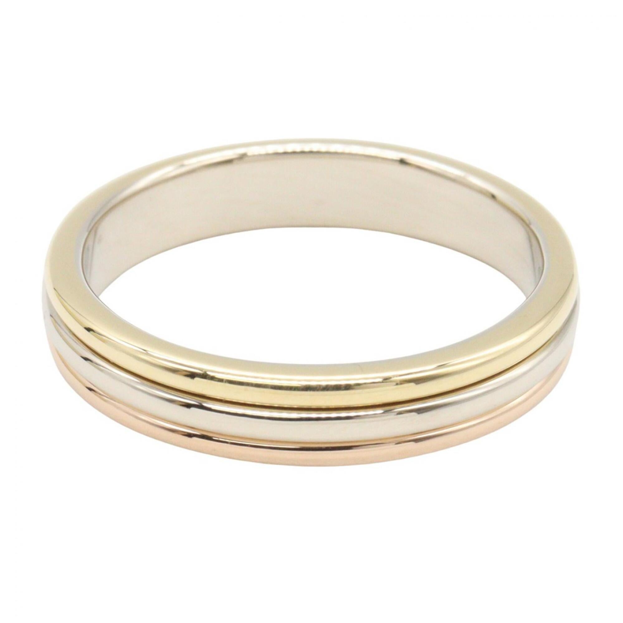 Cartier Gold Silver Yellow Gold (18K) Pink Gold (18K) White Gold (18K) Band Ring (Pre-Owned)