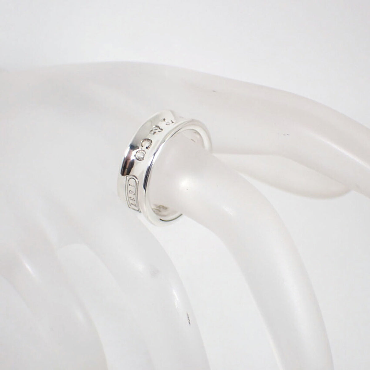 Tiffany Sterling Silver 925 Band Ring (Pre-Owned)