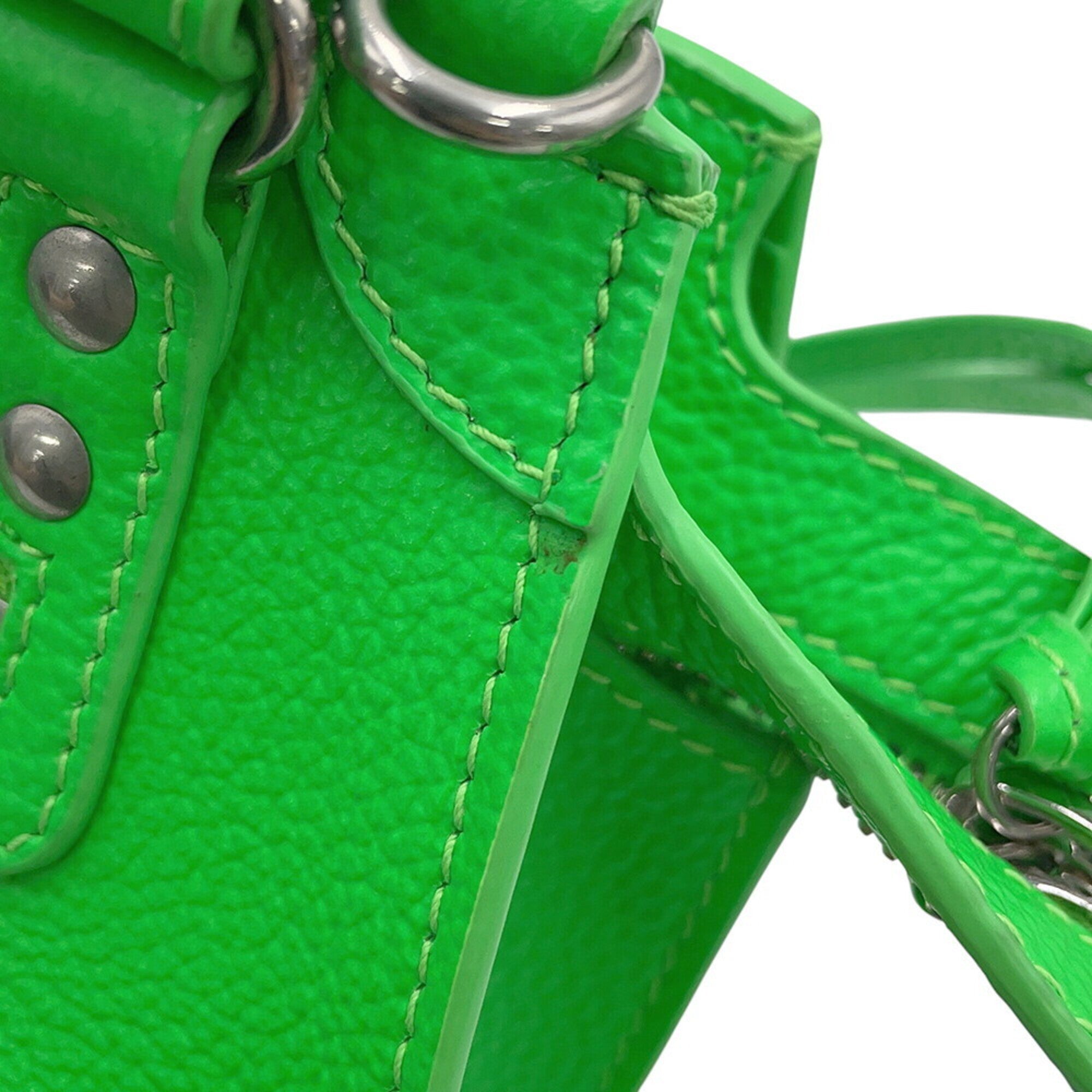Balenciaga Green Leather Handbag (Pre-Owned)