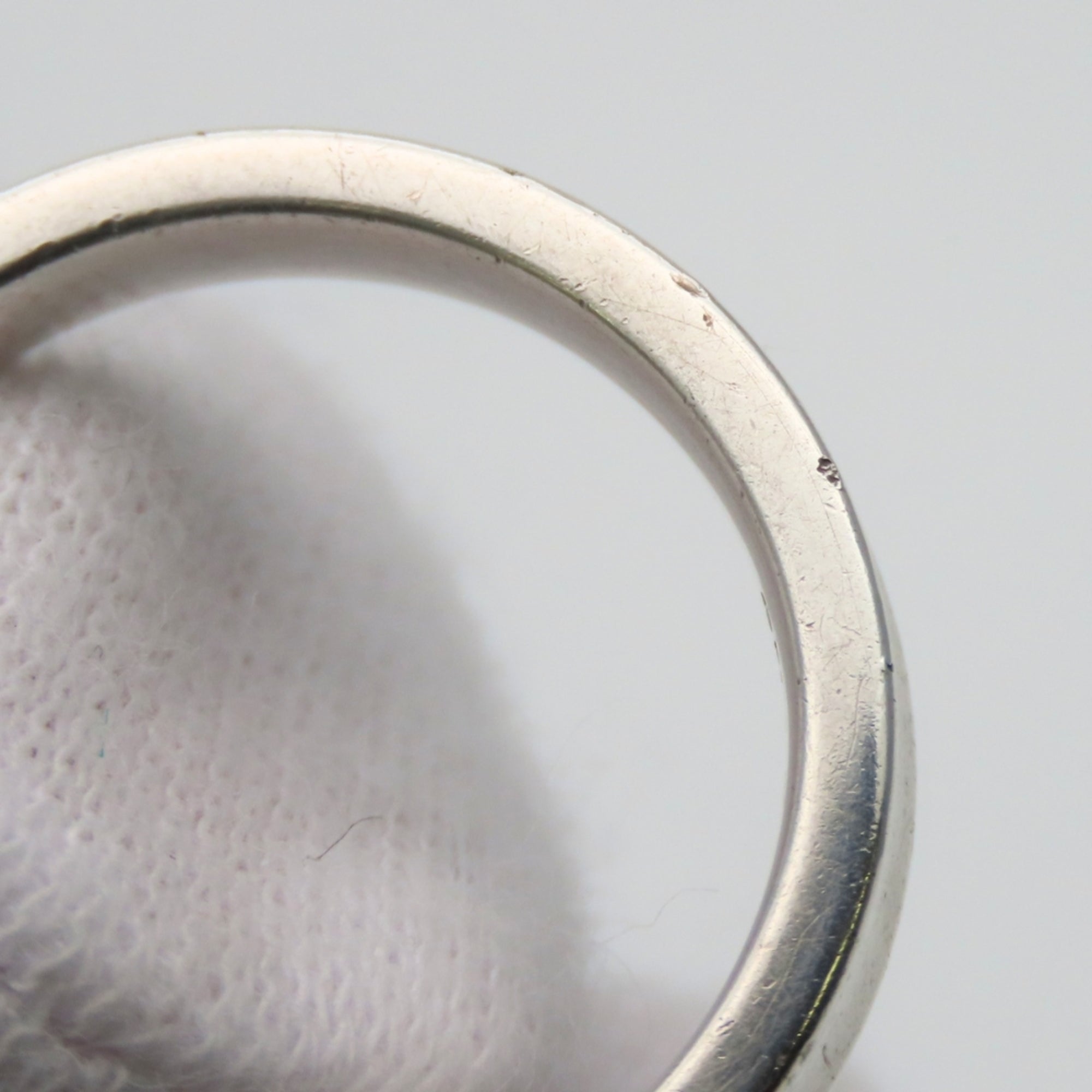 Tiffany Silver Silver 925 Band Ring (Pre-Owned)