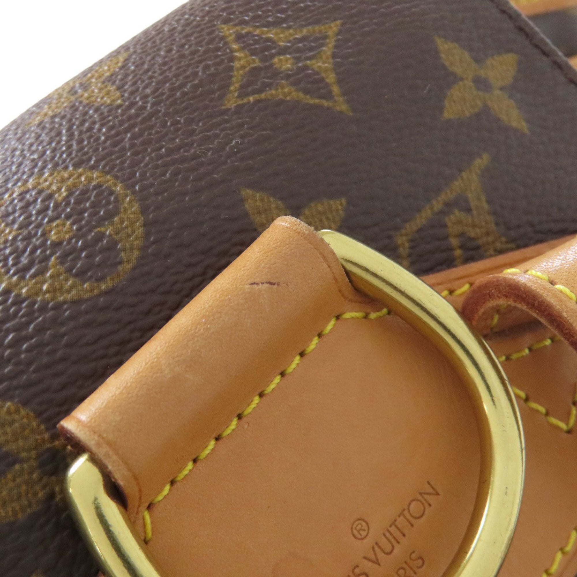 Louis Vuitton Brown Monogram Canvas Backpack (Pre-Owned)