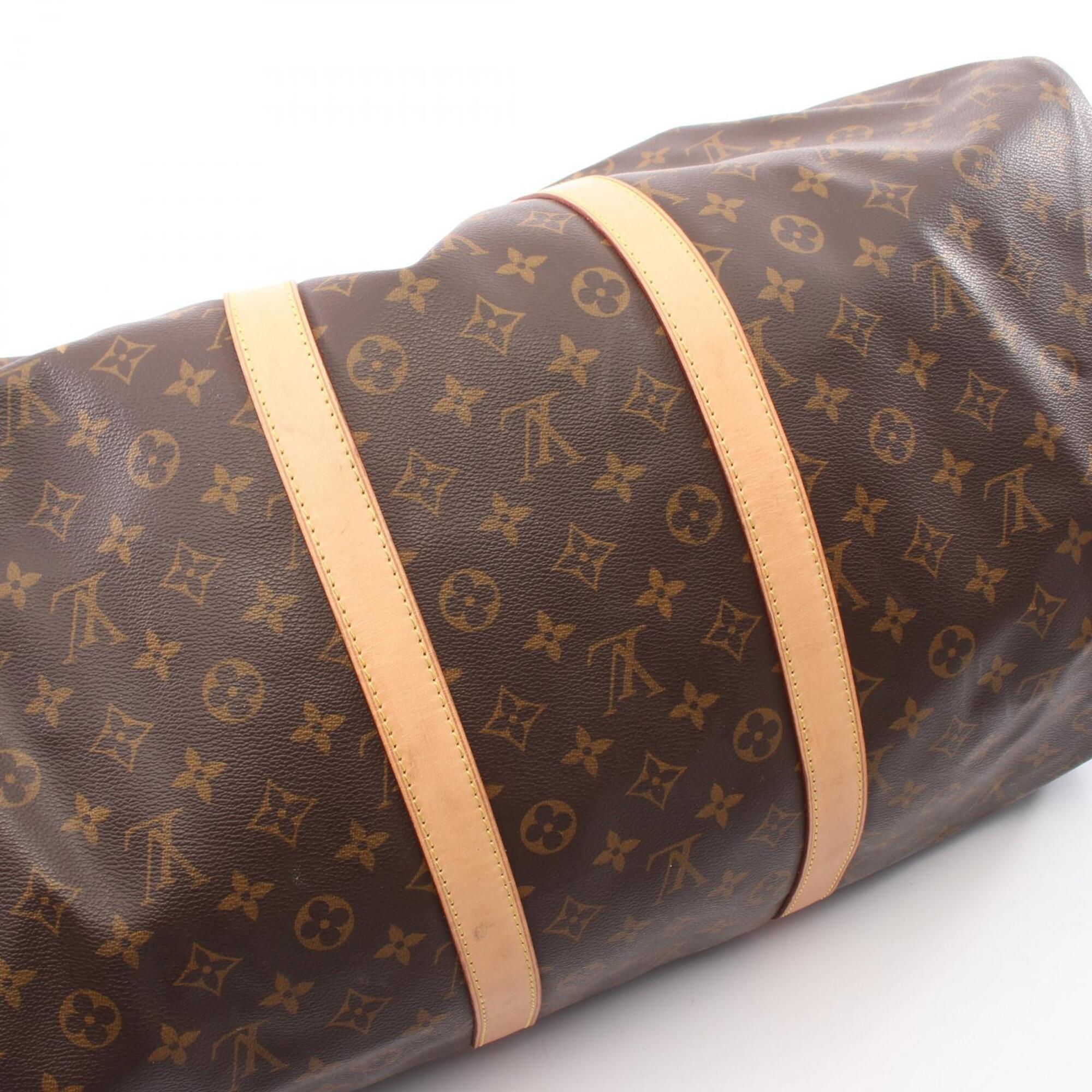 Louis Vuitton Brown Monogram Monogram Boston Bag Handbag (Pre-Owned)