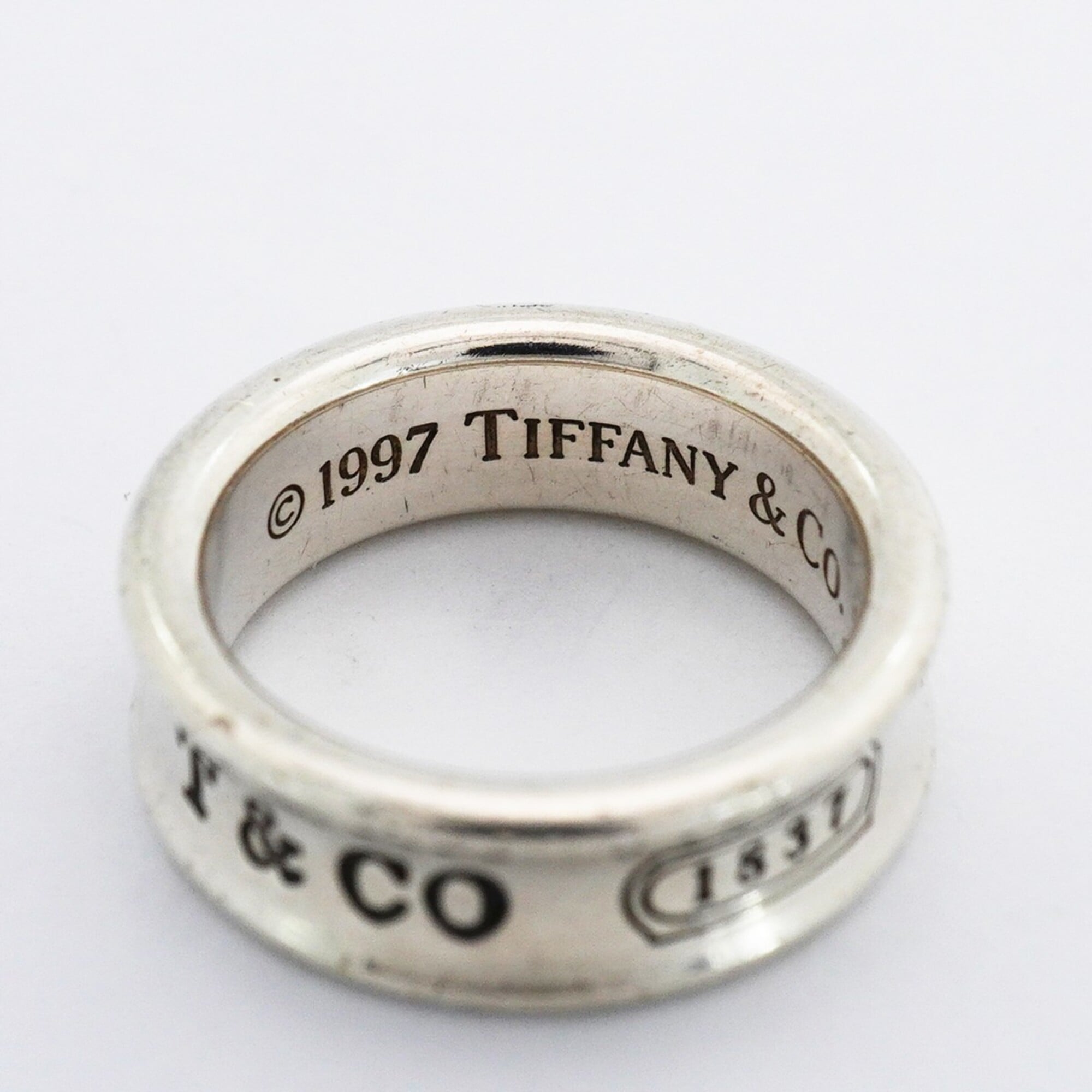 Tiffany Silver 925 Band Ring (Pre-Owned)