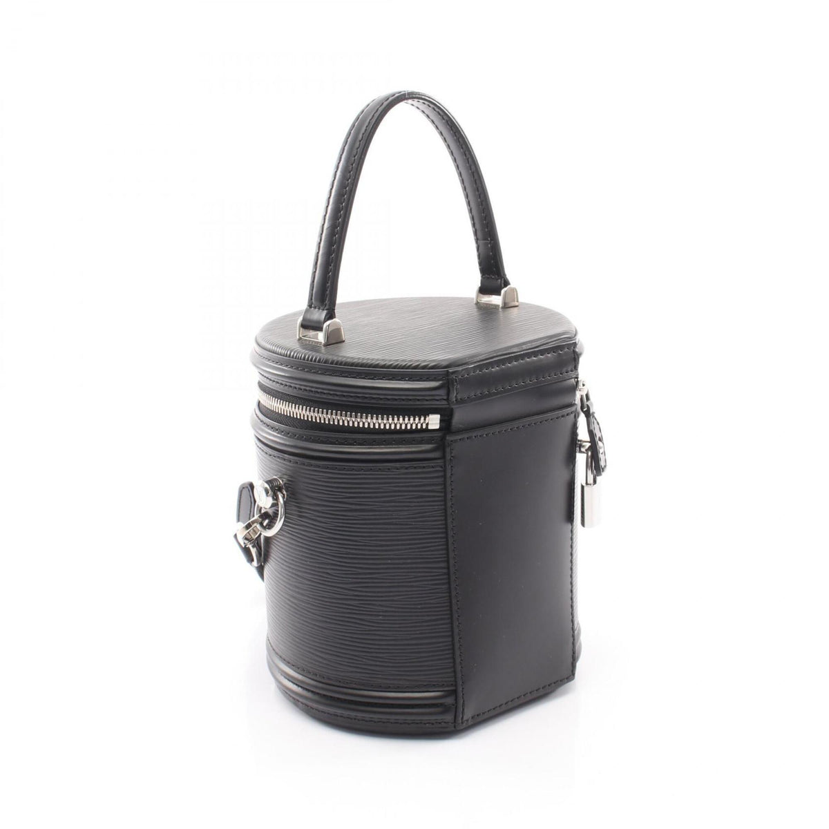 Louis Vuitton Black Noir Epi Leather Handbag (Pre-Owned)