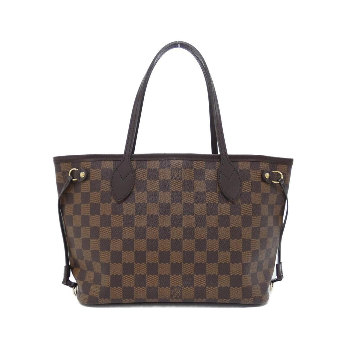 Louis Vuitton Ebene Coated Canvas Handbag Pouch (Pre-Owned)
