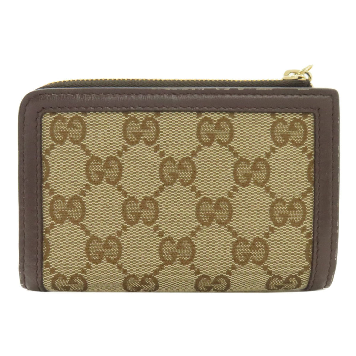Gucci Brown Canvas Wallet (Bi-Fold) (Pre-Owned)
