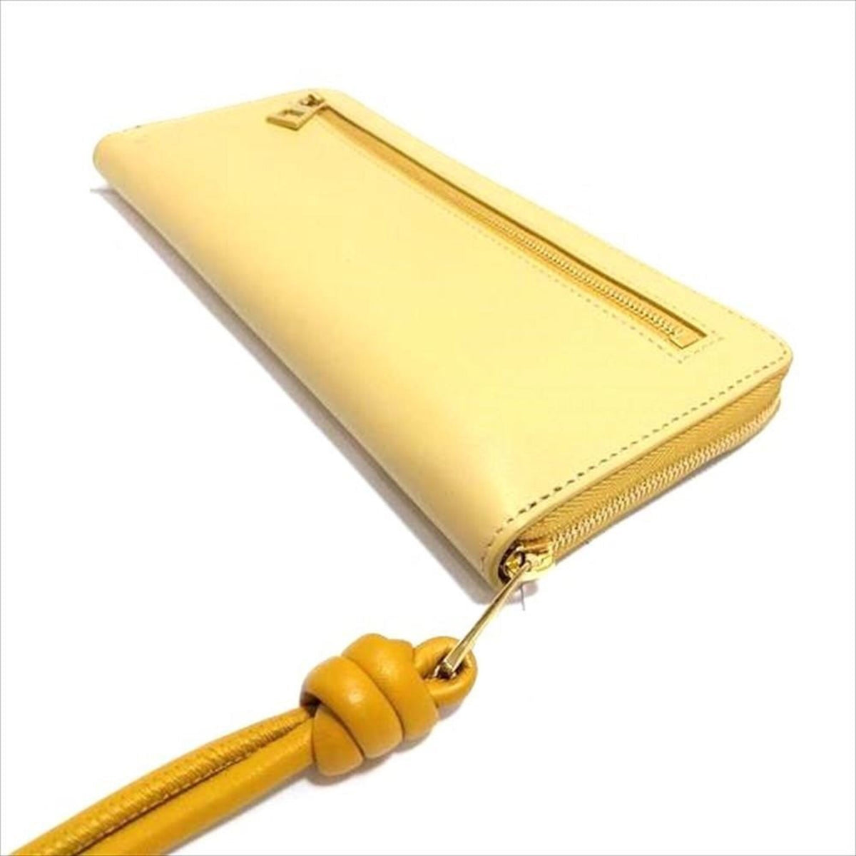 Loewe Yellow Leather Long Wallet (Bi-Fold) (Pre-Owned)