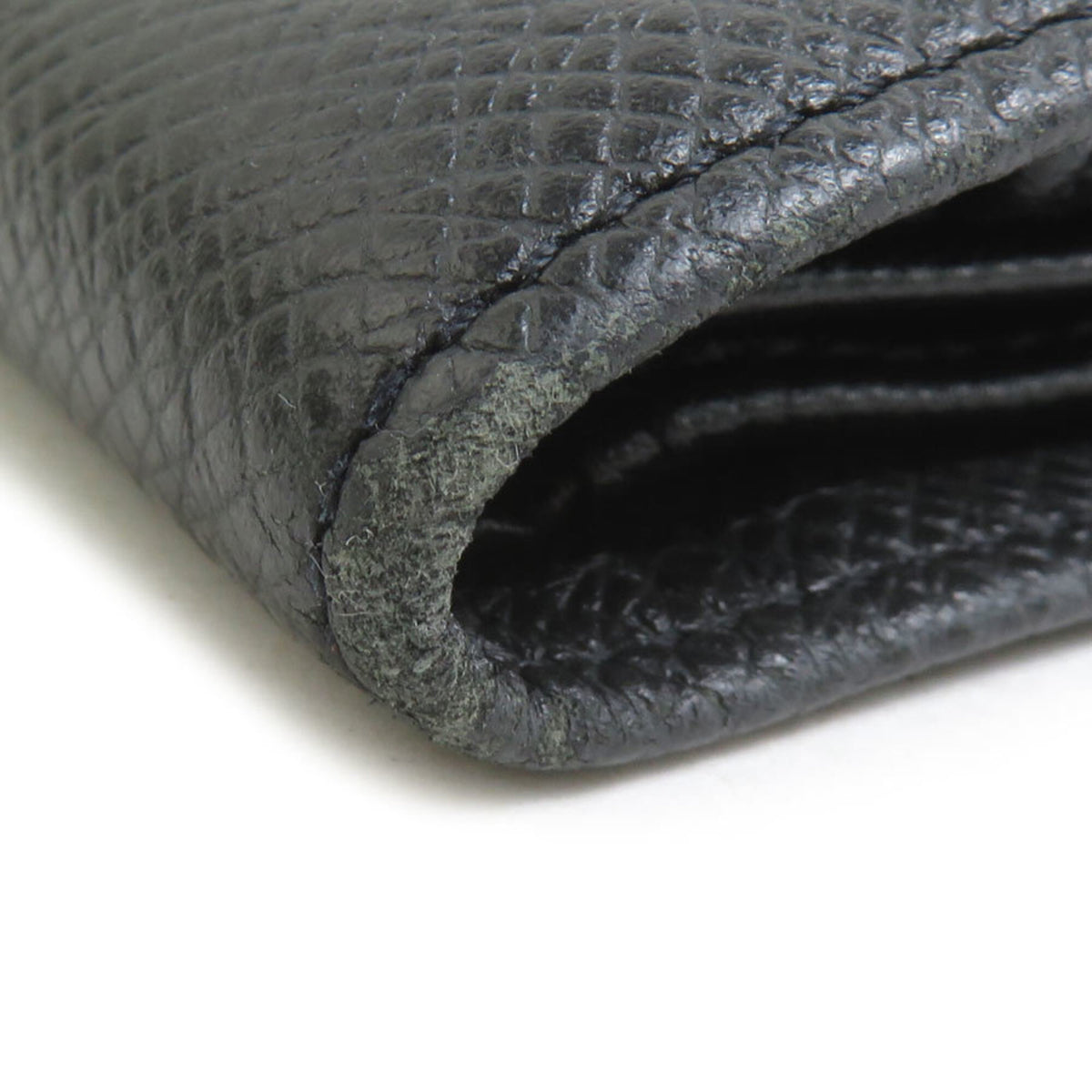 Louis Vuitton Black Taiga Leather Wallet (Bi-Fold) (Pre-Owned)
