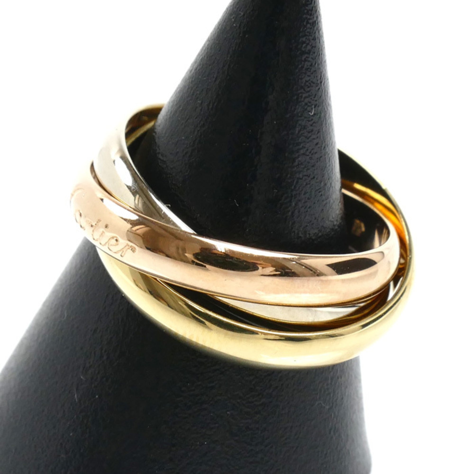 Cartier Yellow Gold (18K) Pink Gold (18K) White Gold (18K) Band Ring (Pre-Owned)