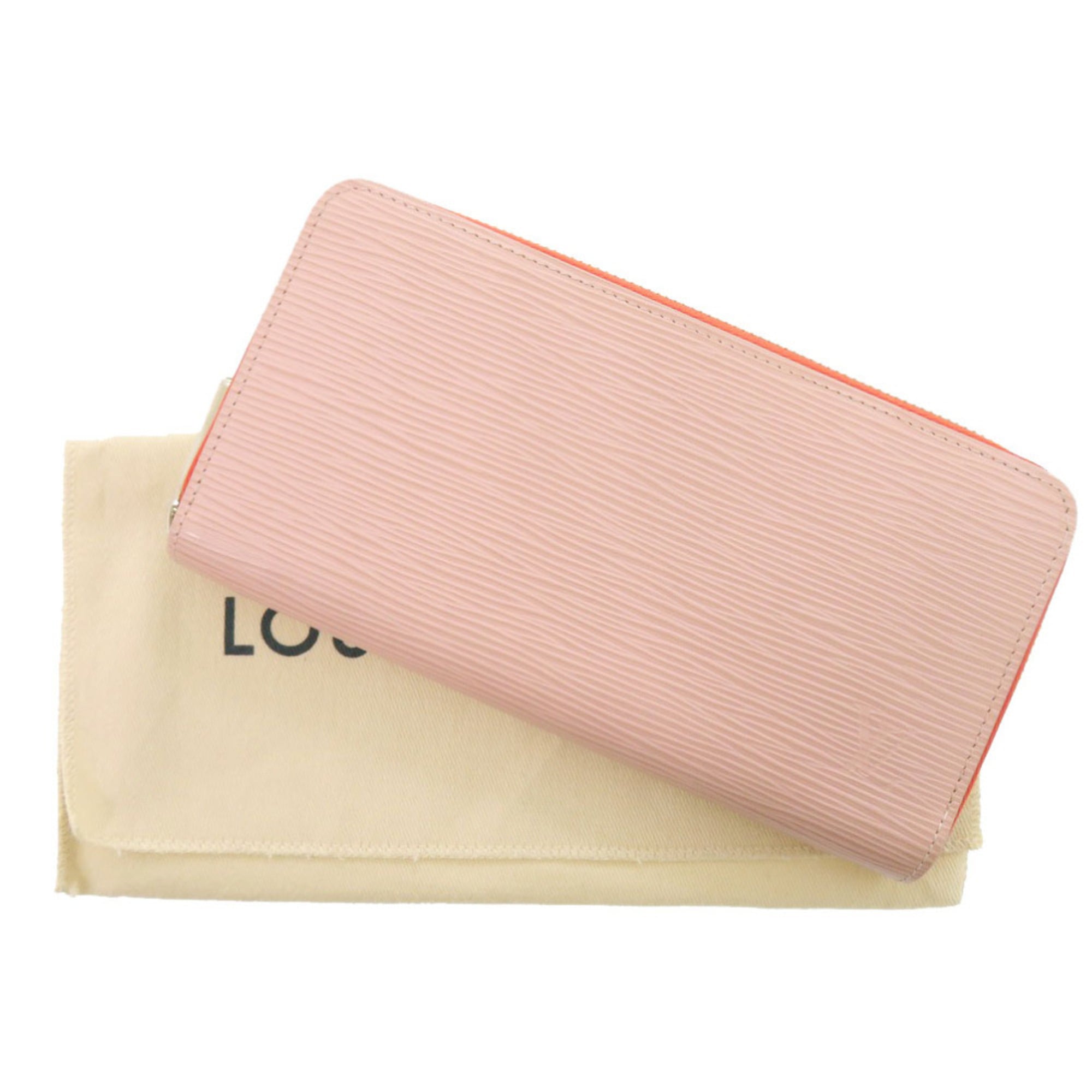 Louis Vuitton Epi Rose Ballerine Epi Leather Long Wallet (Bi-Fold) (Pre-Owned)