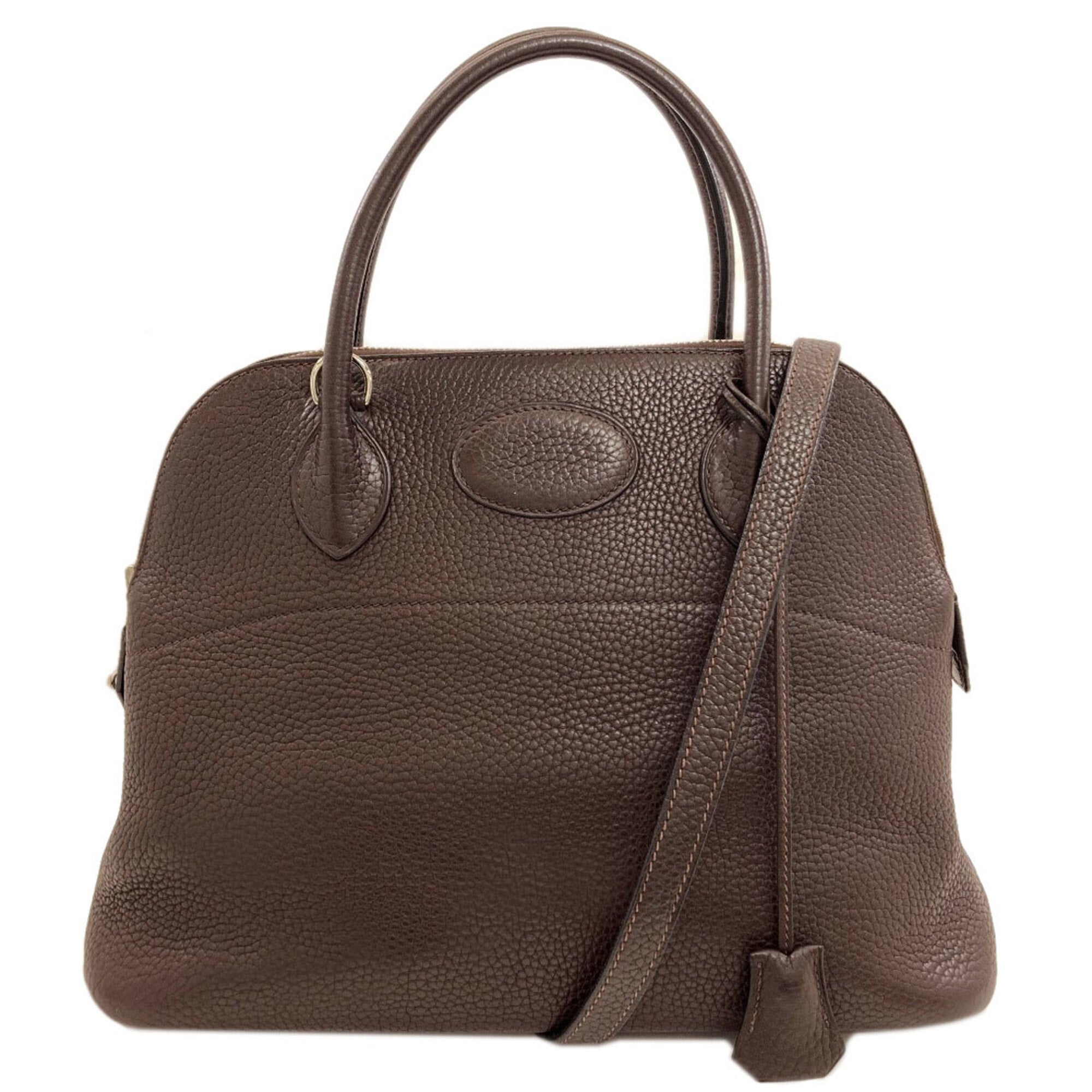 Hermes Dark Brown Handbag (Pre-Owned)