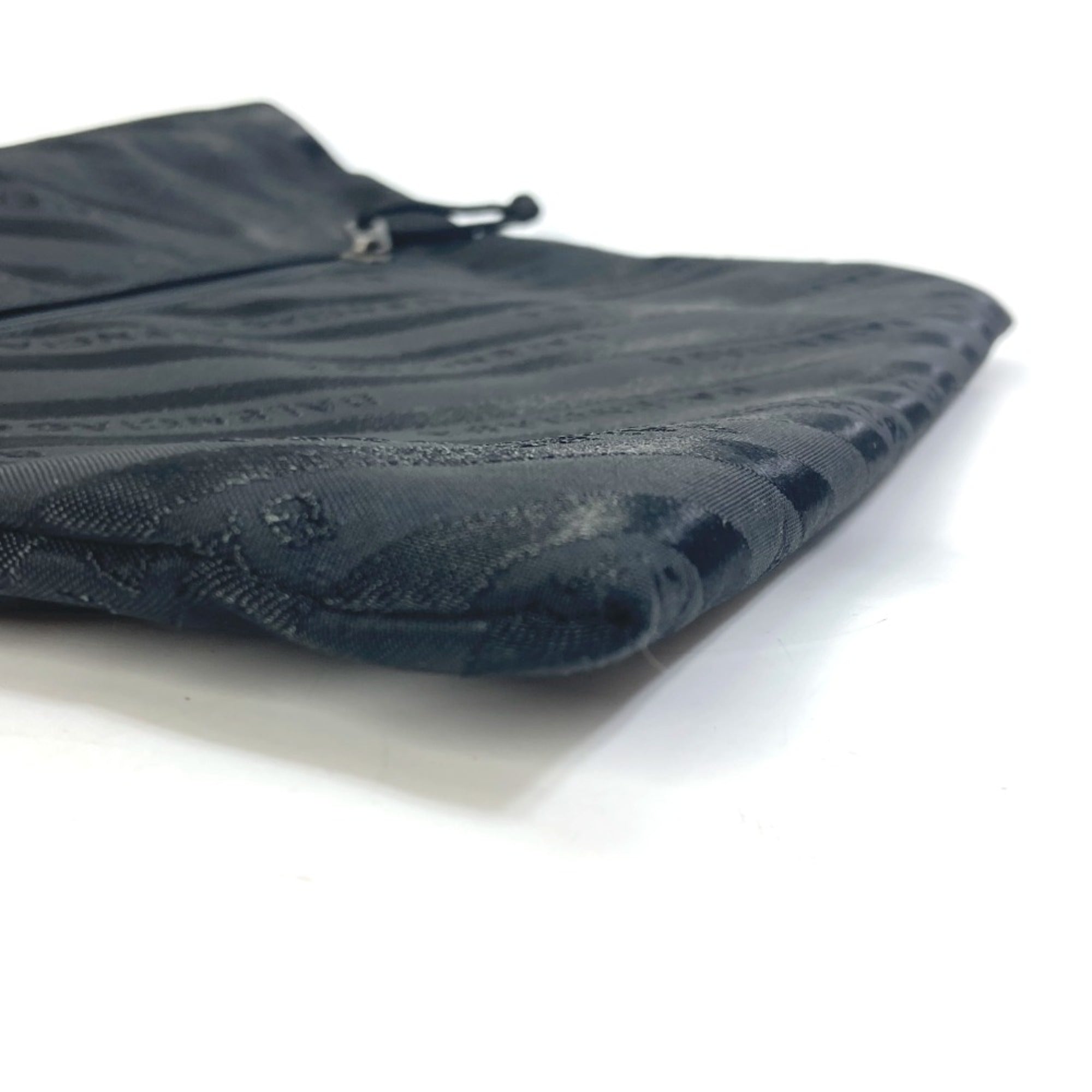 Balenciaga Black Cloth Clutch Bag (Pre-Owned)