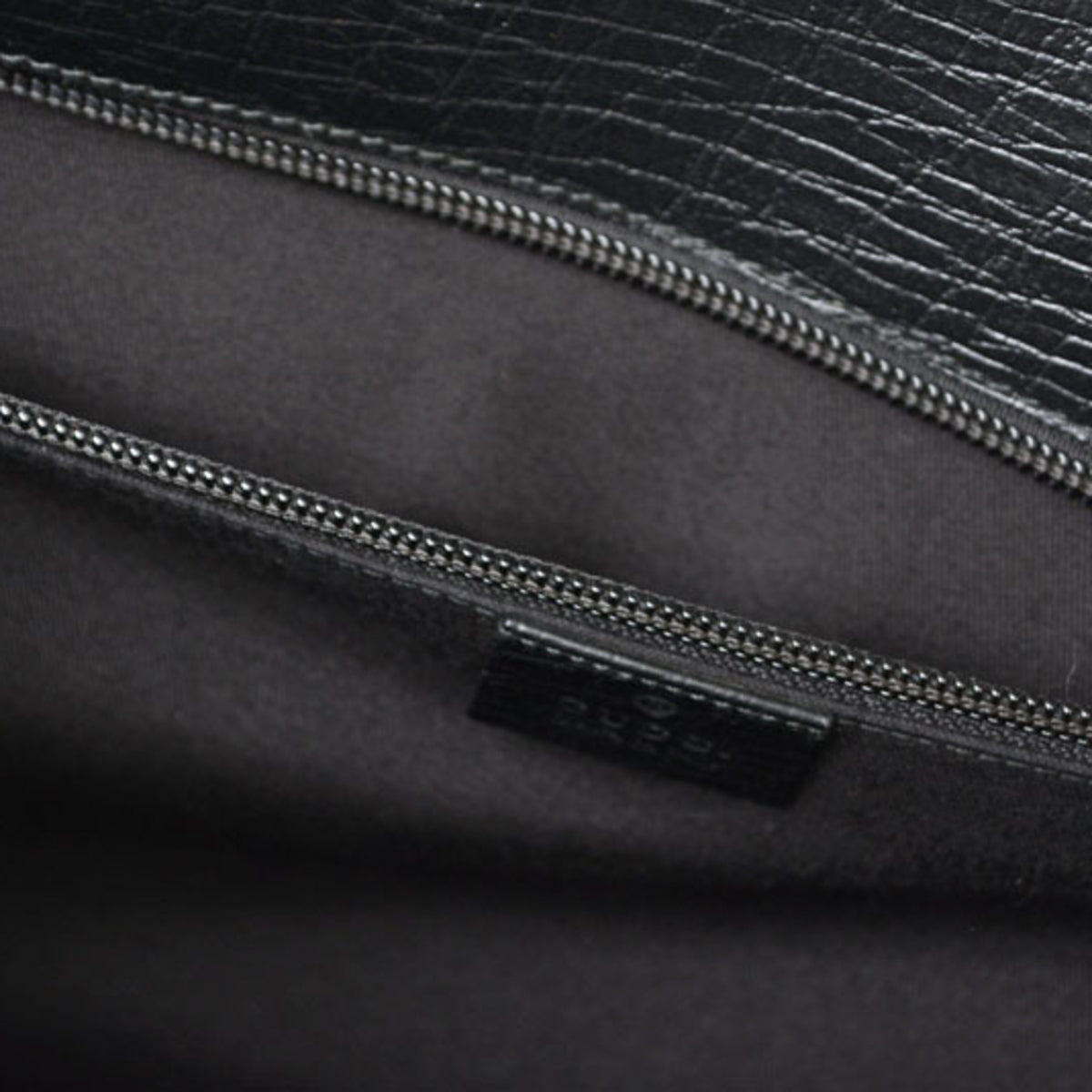 Gucci Black Leather Briefcase (Pre-Owned)
