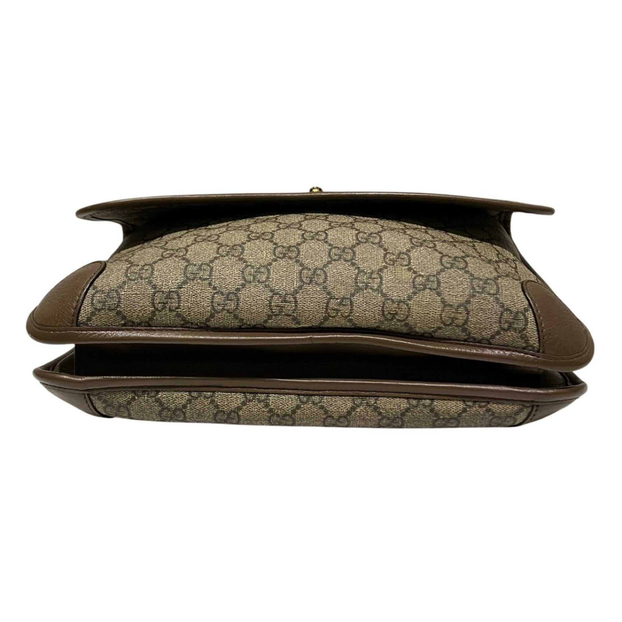 Gucci Beige Gg Supreme Messenger Bag Shoulder Bag (Pre-Owned)