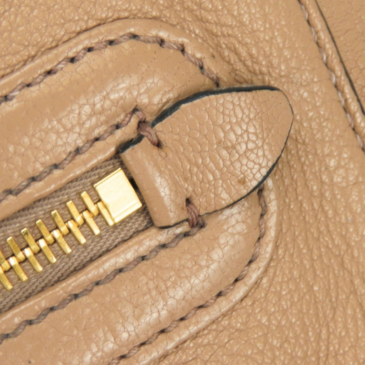 Miu Miu Pink Beige Leather Handbag (Pre-Owned)