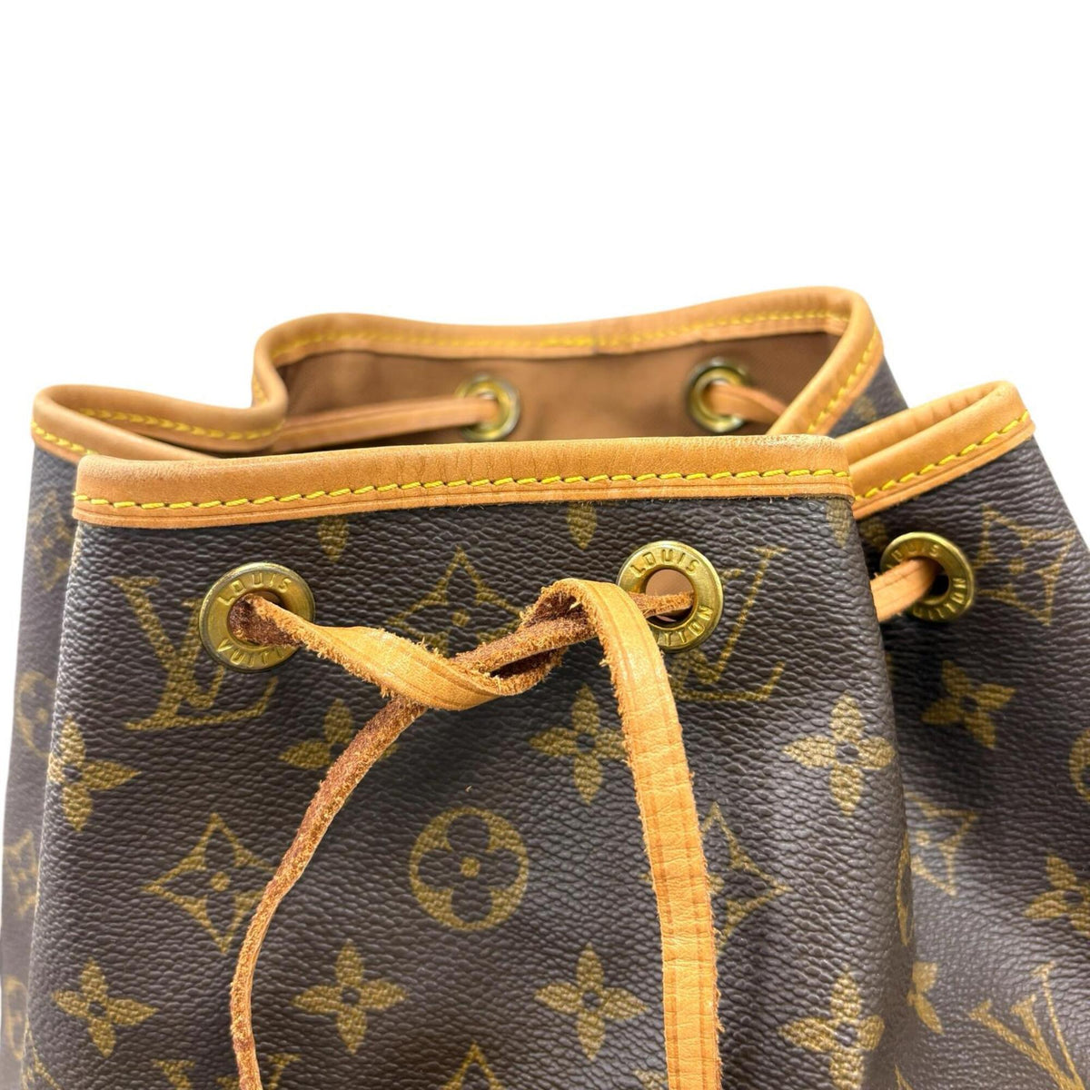 Louis Vuitton Brown Monogram Canvas Backpack (Pre-Owned)