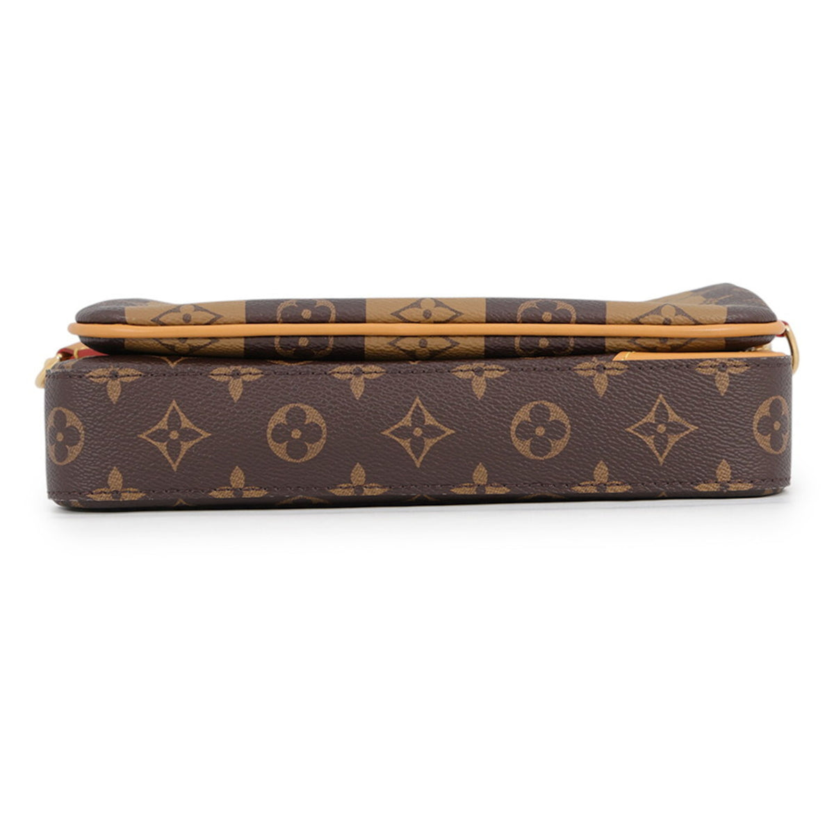 Louis Vuitton Brown Monogram Monogram Handbag Pouch Shoulder Bag (Pre-Owned)