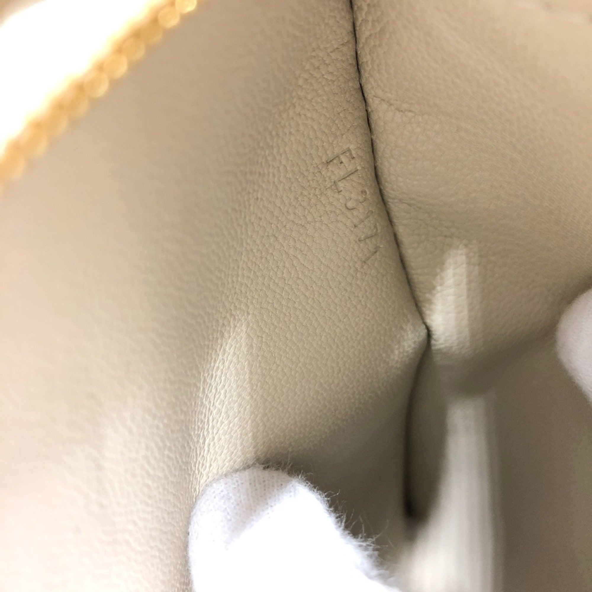 Louis Vuitton Monogram Beige Gold Brown Galle White Canvas Monogram Handbag Tote Bag (Pre-Owned)