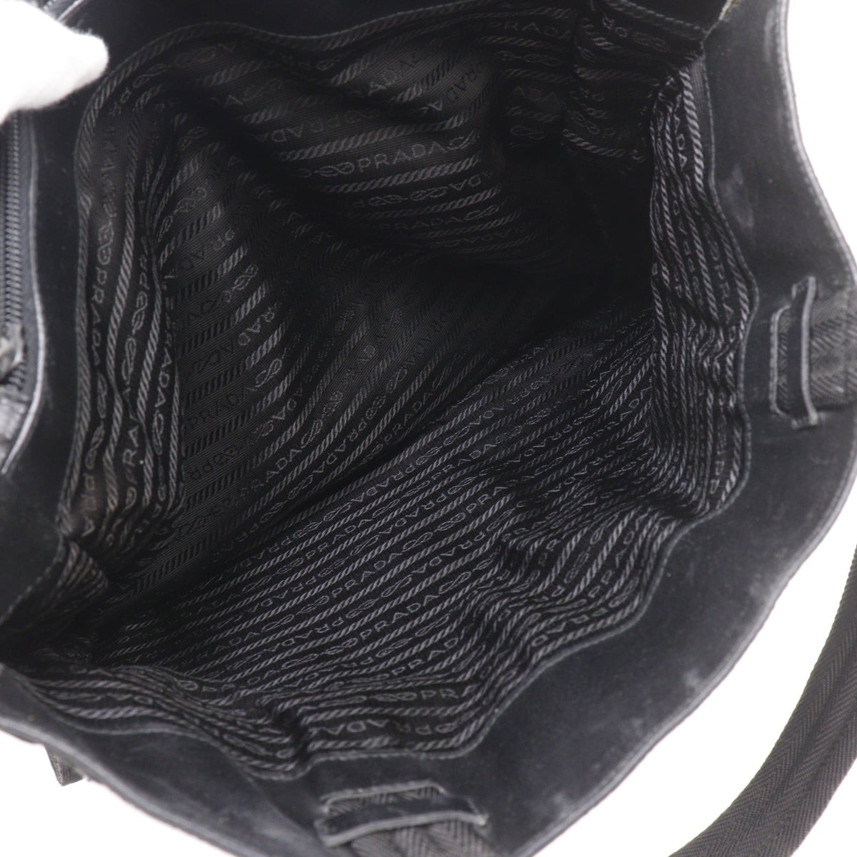 Prada Black Nylon Tote Bag (Pre-Owned)