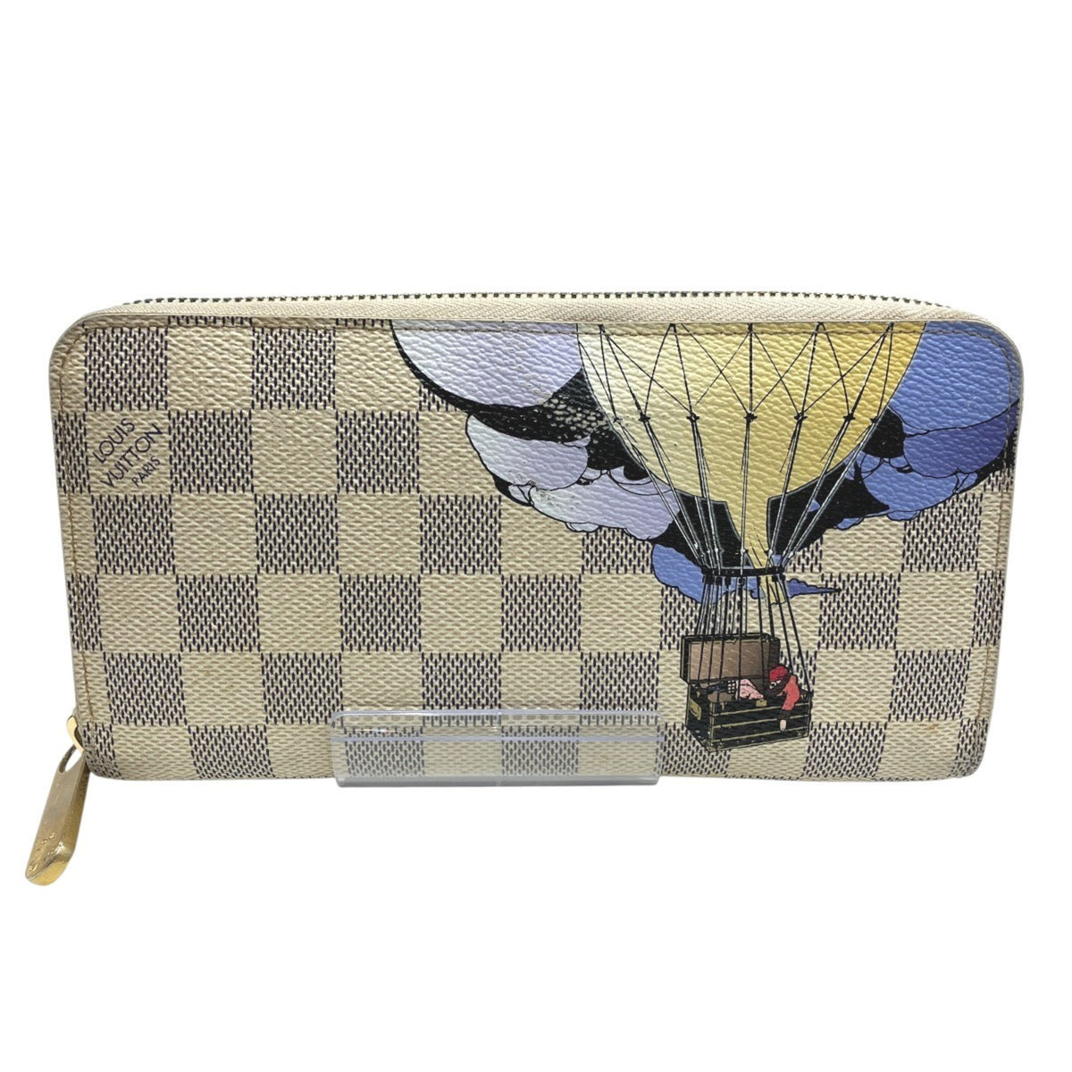 Louis Vuitton White Pvc Long Wallet (Bi-Fold) (Pre-Owned)