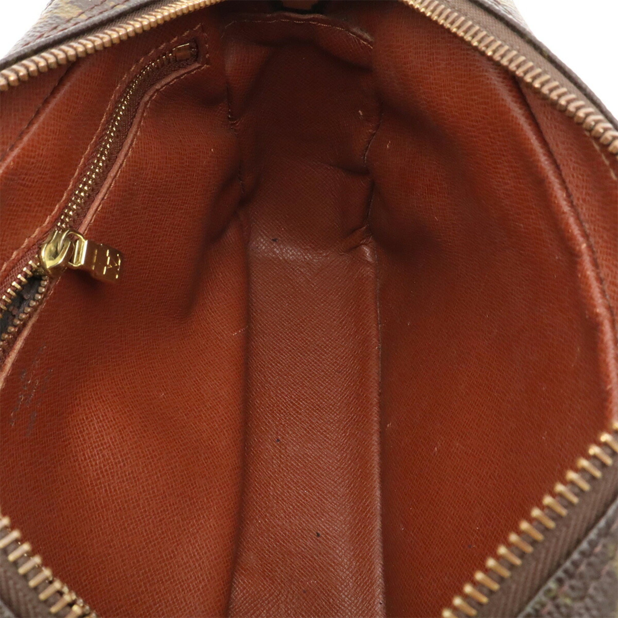 Louis Vuitton Brown Galle Monogram White Monogram Pochette Shoulder Bag (Pre-Owned)