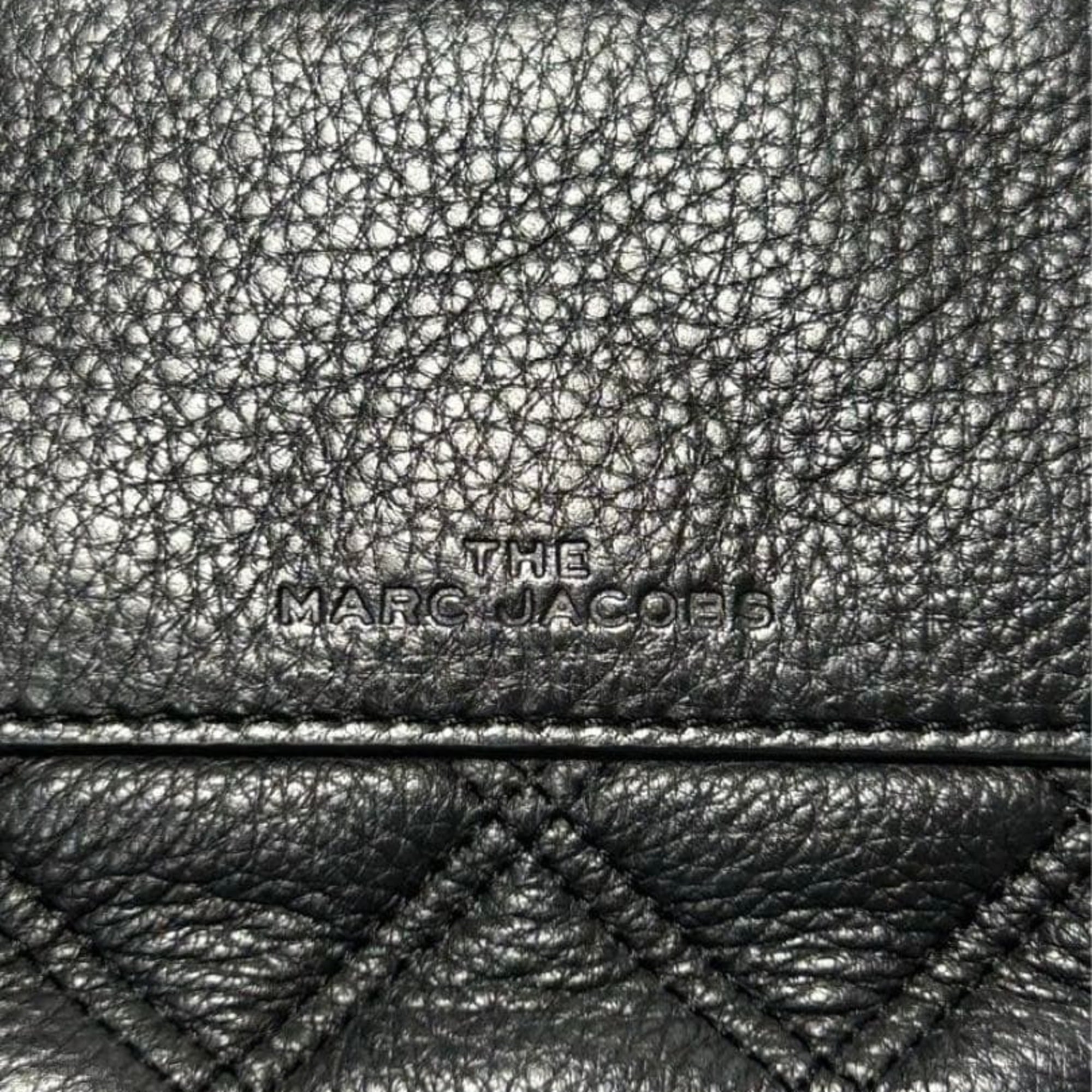 Marc Jacobs Black Pink Orange Yellow Leather Shoulder Bag (Pre-Owned)