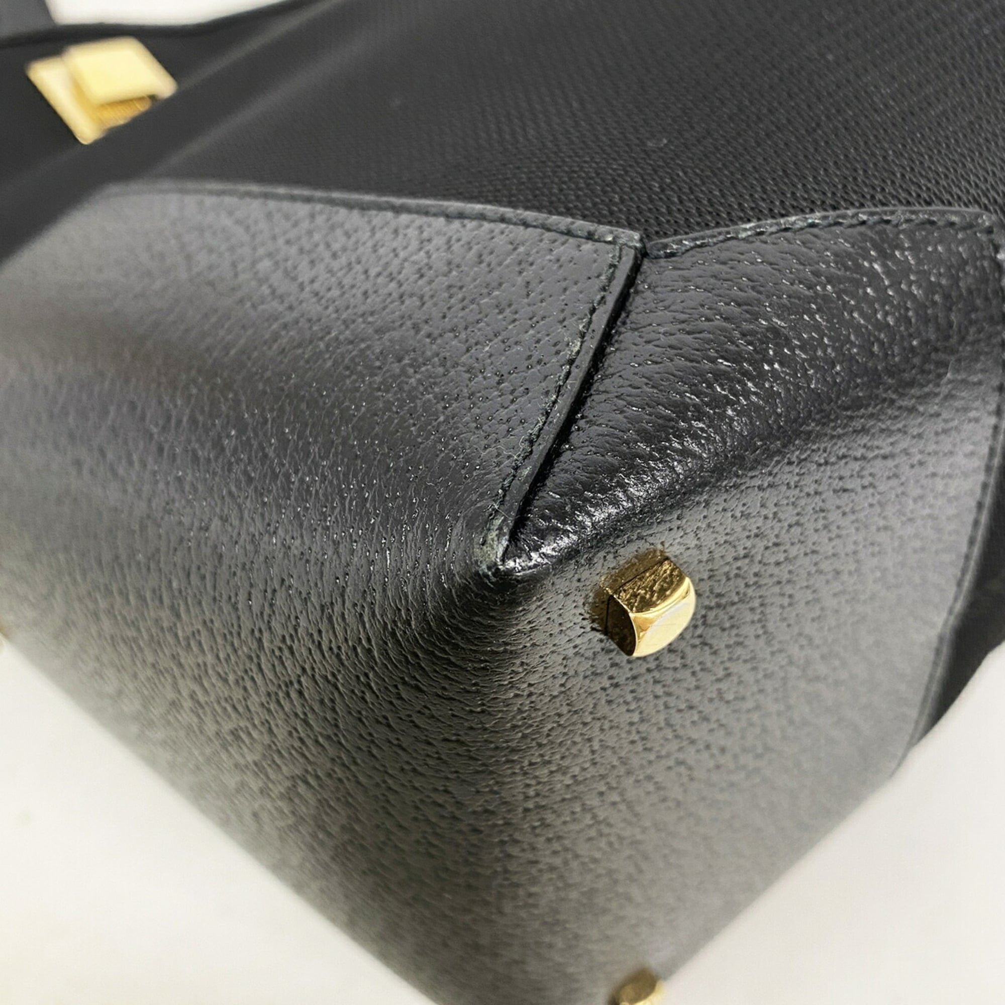 Salvatore Ferragamo Black Nylon Tote Bag (Pre-Owned)