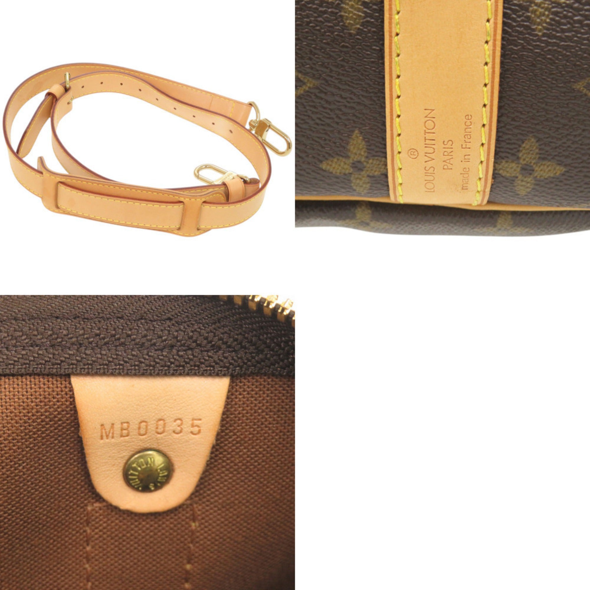 Louis Vuitton Brown Monogram Monogram Boston Bag (Pre-Owned)