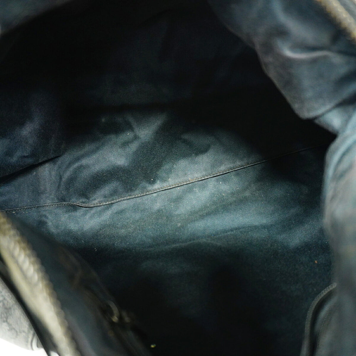 Gucci Black Denim Shoulder Bag (Pre-Owned)