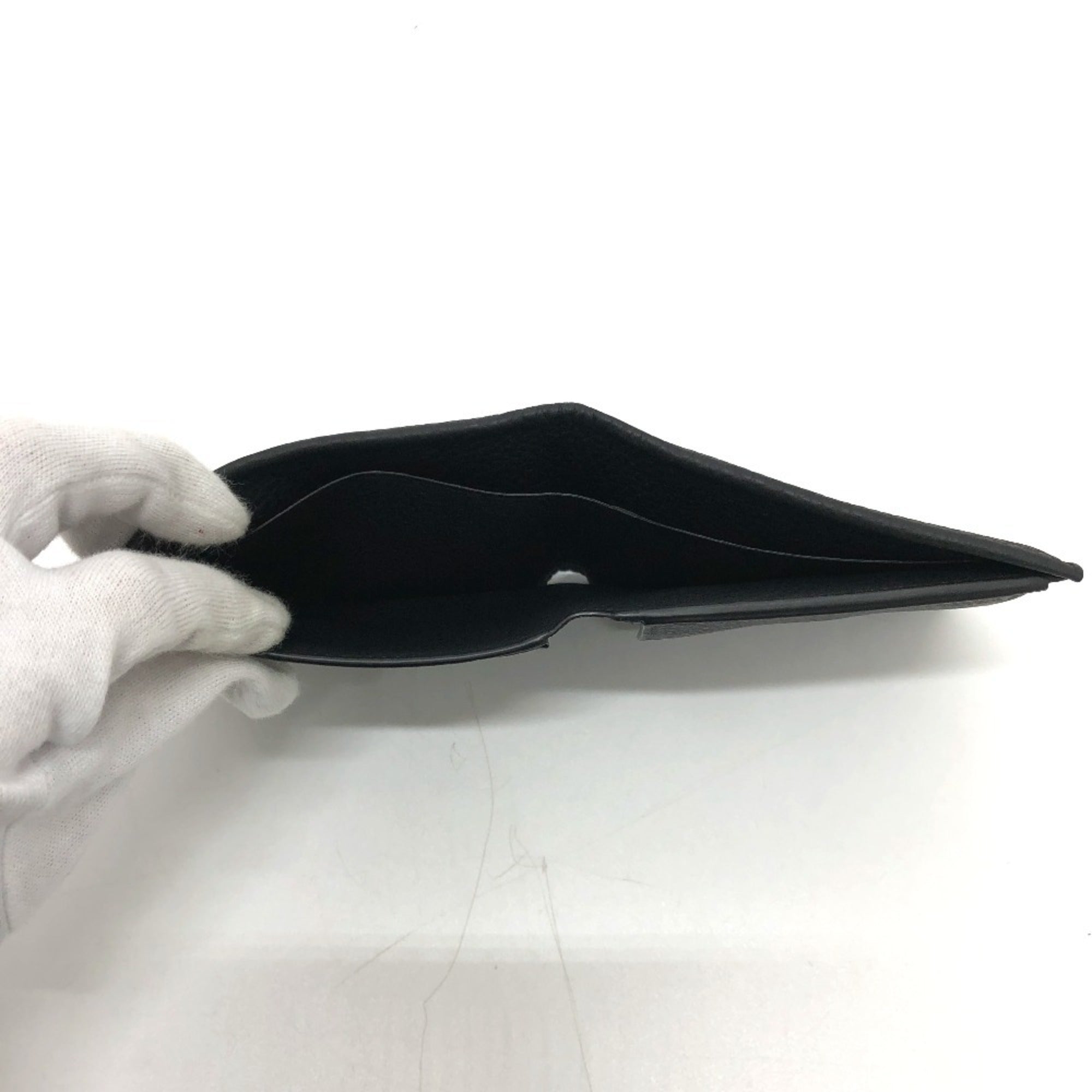 Burberry Black Leather Wallet (Bi-Fold) (Pre-Owned)