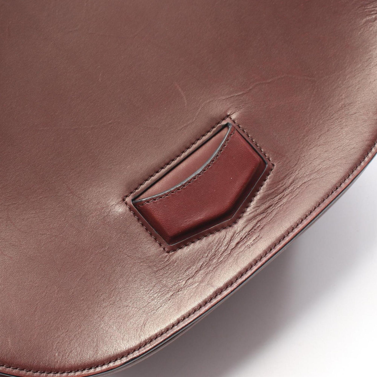 Celine Brown Leather Shoulder Bag (Pre-Owned)