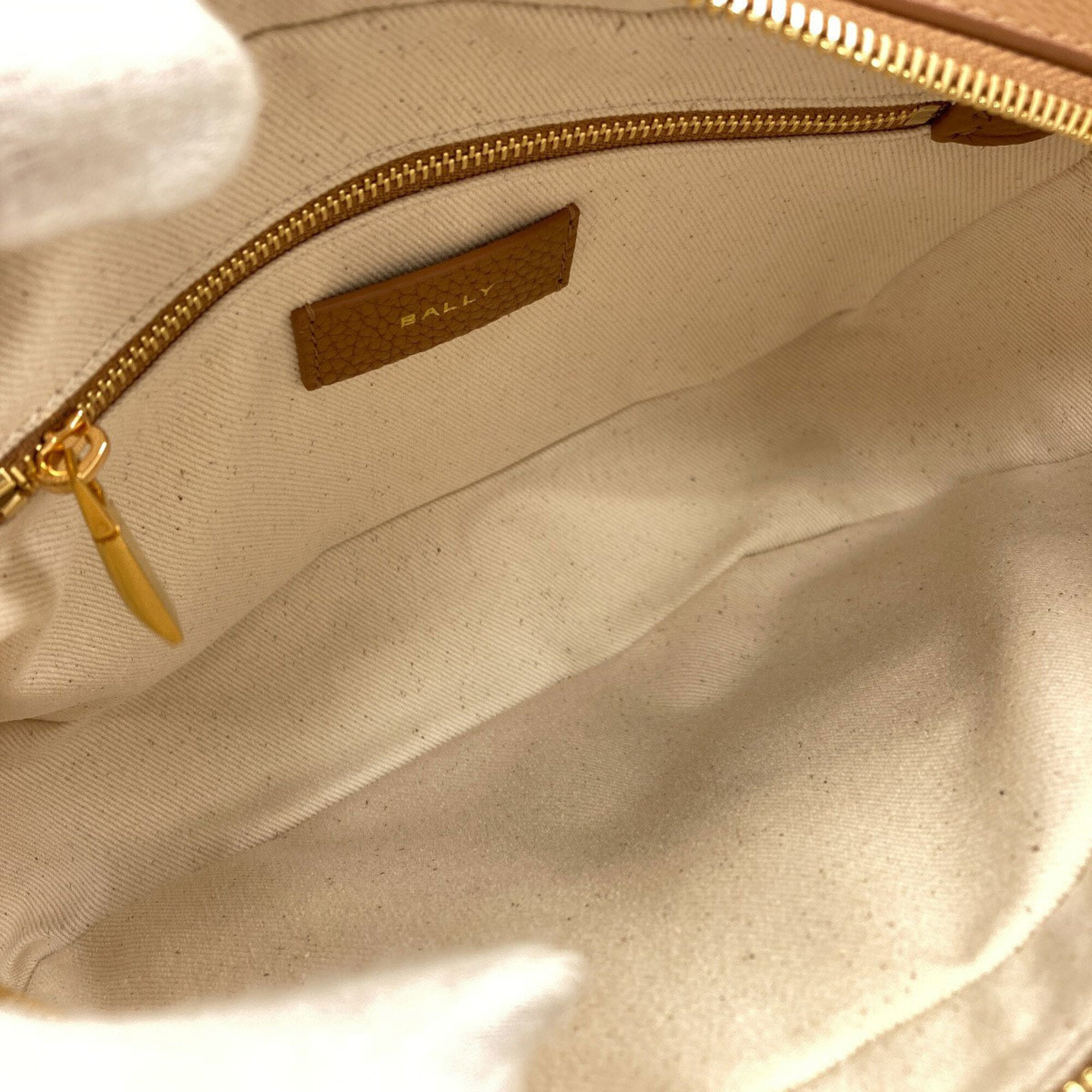 Bally Brown Pvc Leather Shoulder Bag (Pre-Owned)