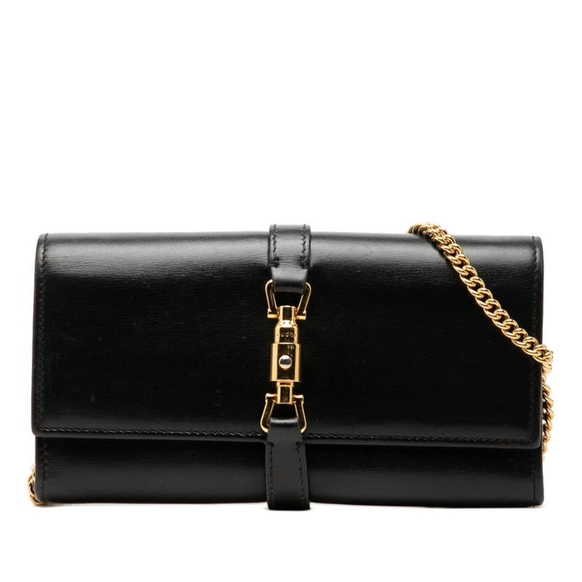 Gucci Black Leather Shoulder Bag (Pre-Owned)
