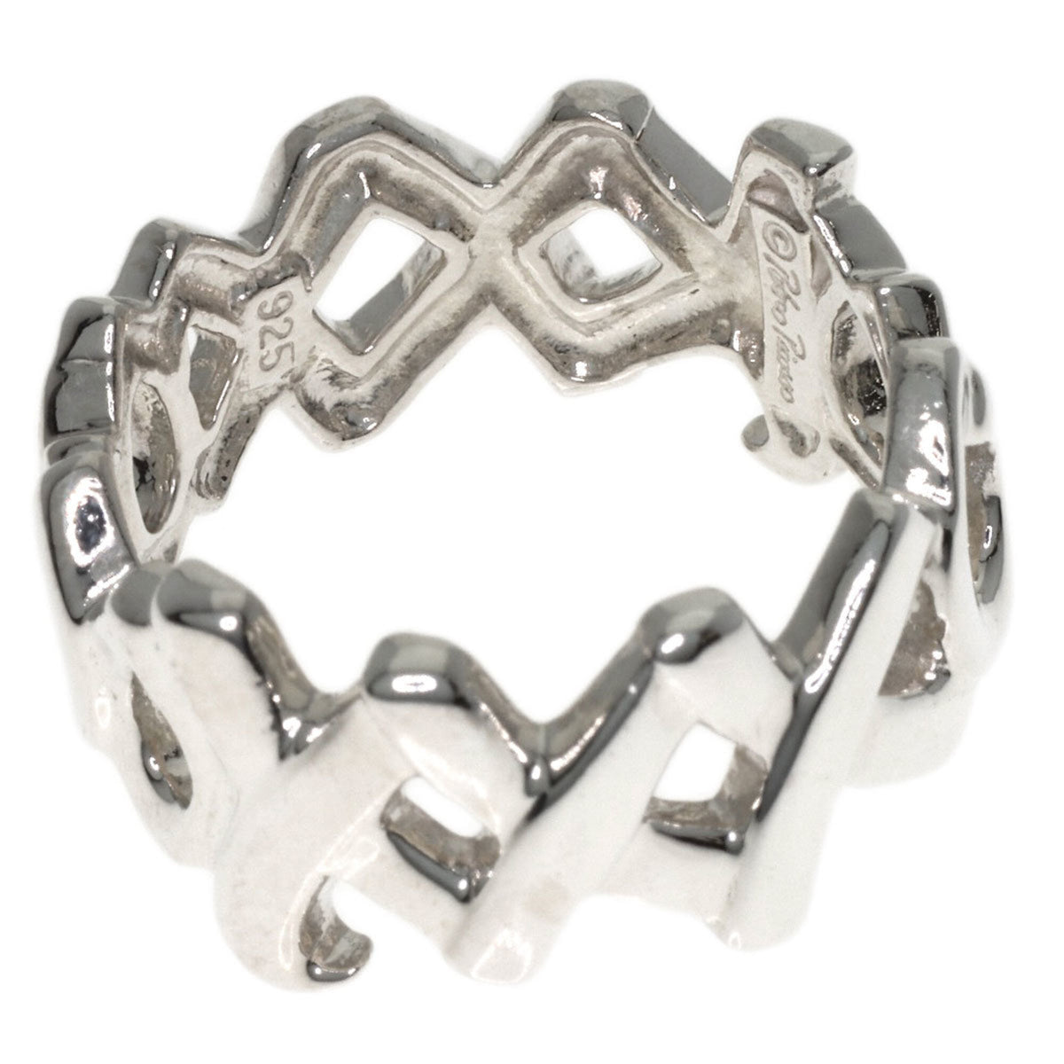 Tiffany Silver Band Ring (Pre-Owned)