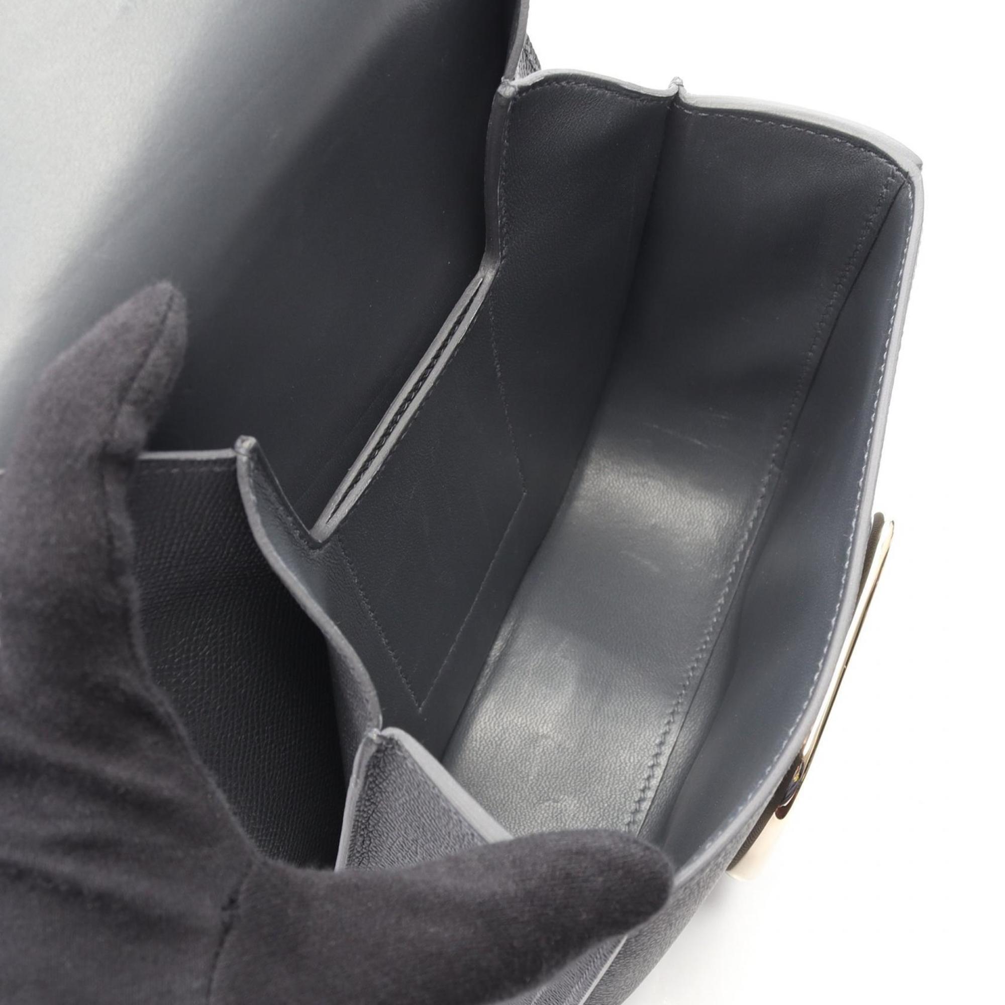 Hermes Ardoise Gray Epsom Leather Leather Shoulder Bag (Pre-Owned)