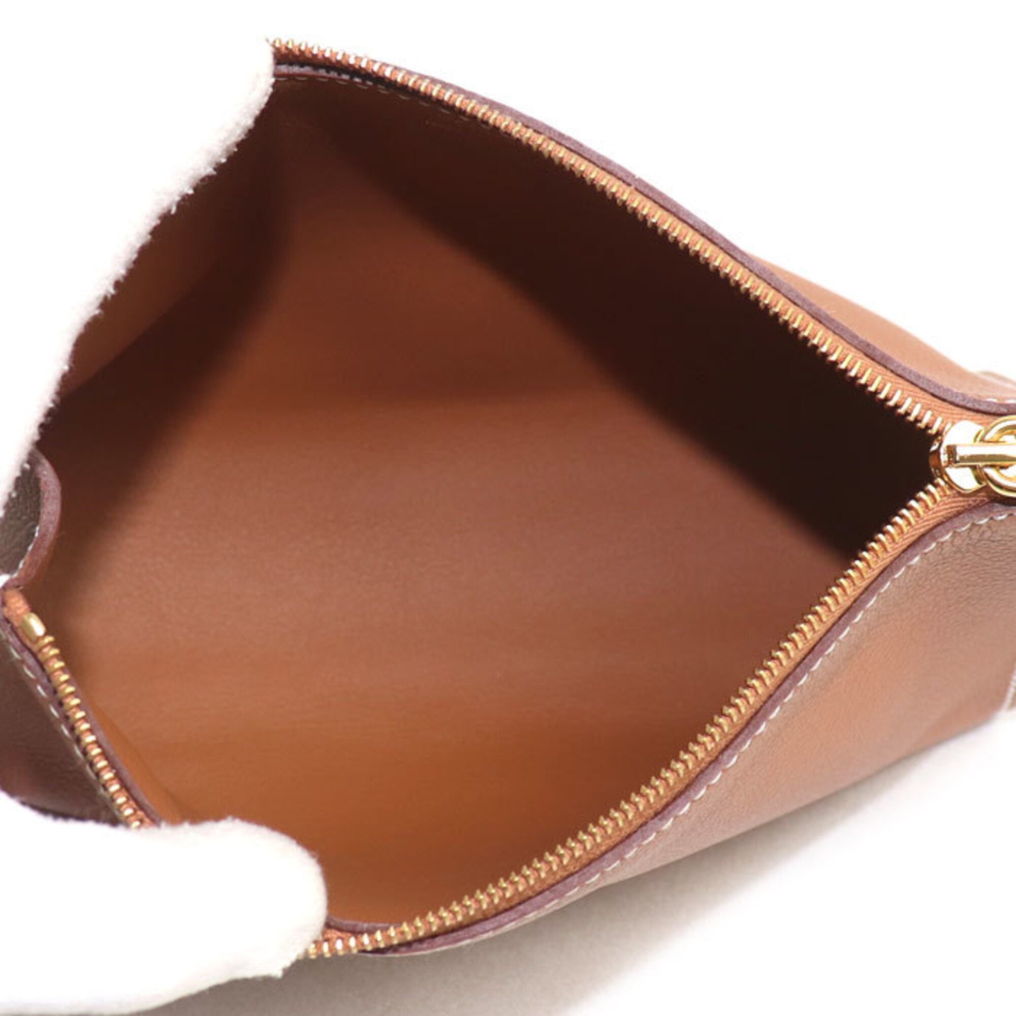 Hermes Gold Pouch (Pre-Owned)