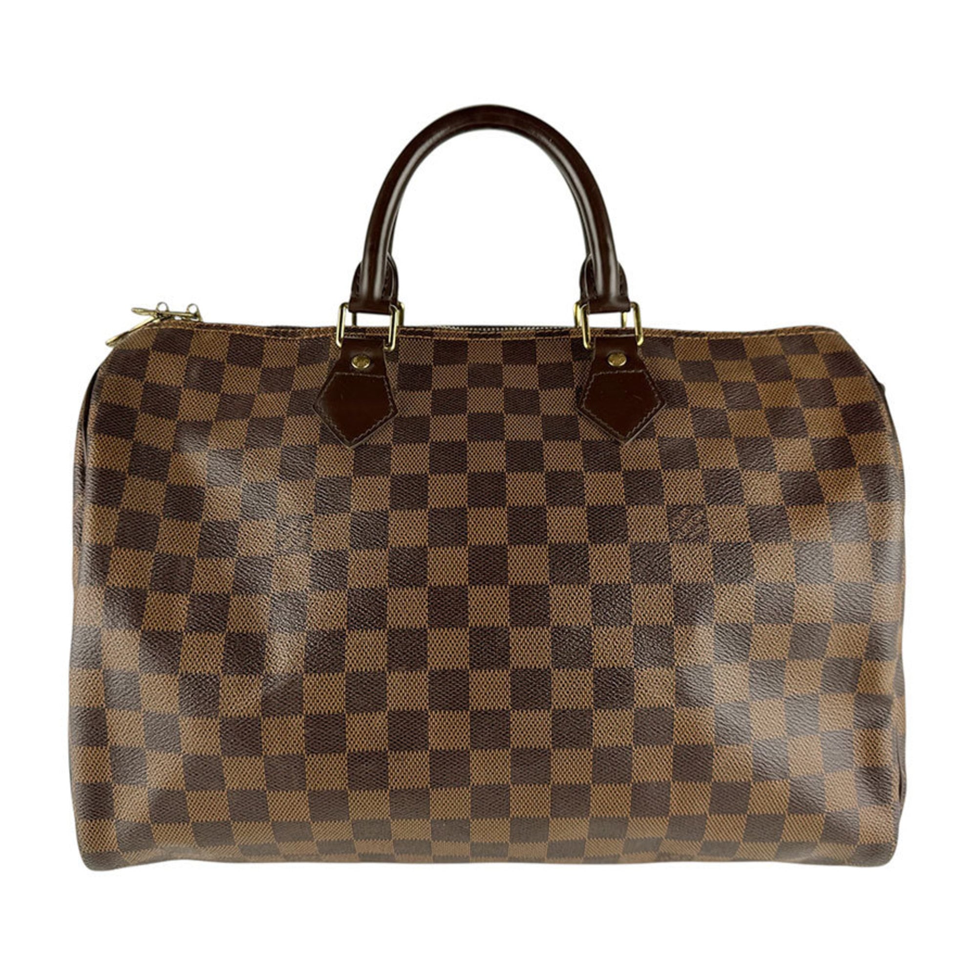 Louis Vuitton Ebene Damier Canvas Handbag (Pre-Owned)