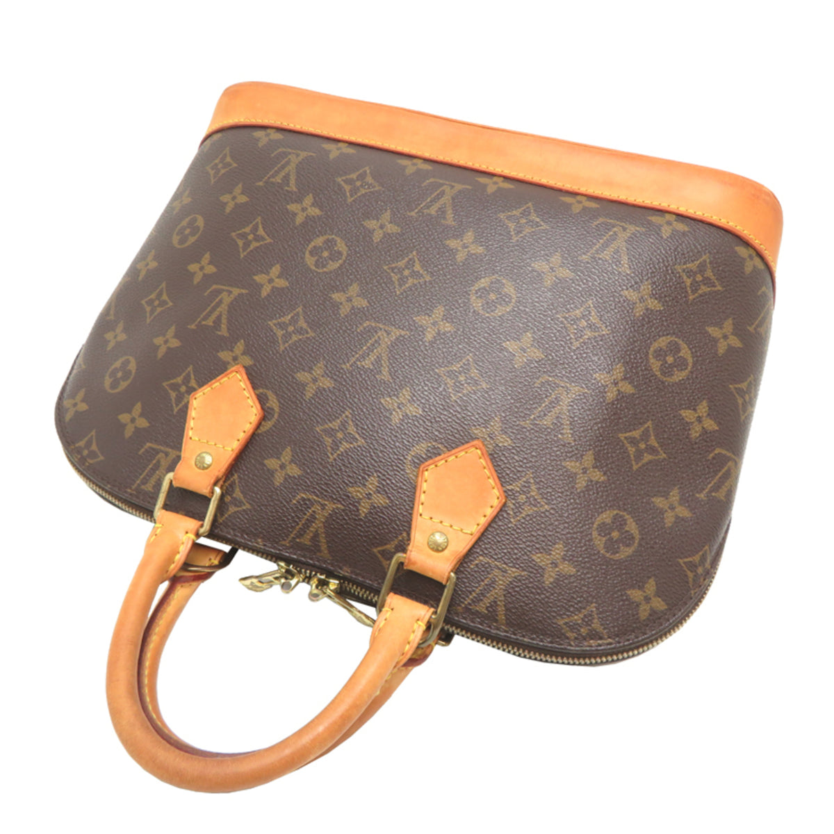 Louis Vuitton Brown Monogram Handbag (Pre-Owned)