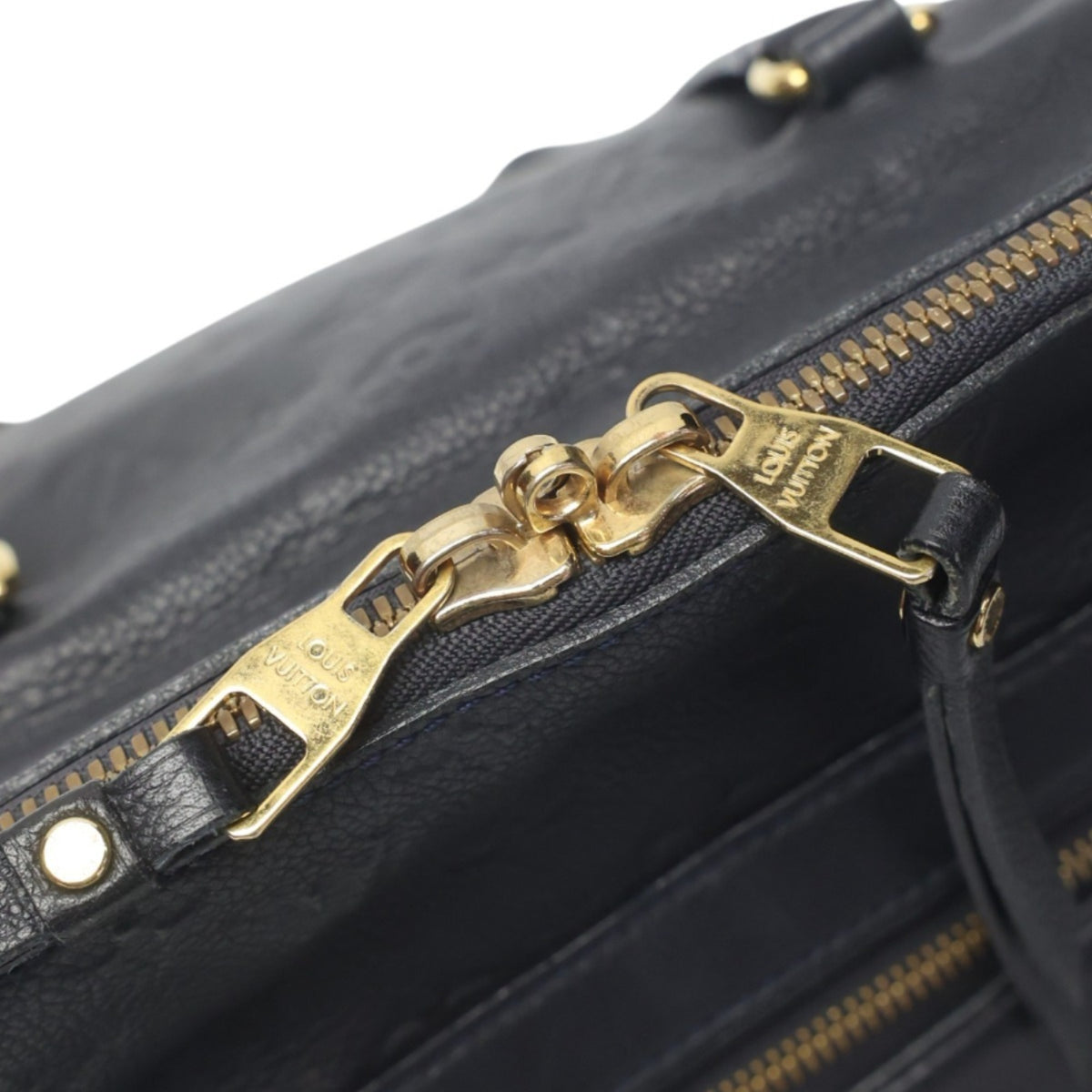 Louis Vuitton Black Infini Monogram Empreinte Tote Bag (Pre-Owned)