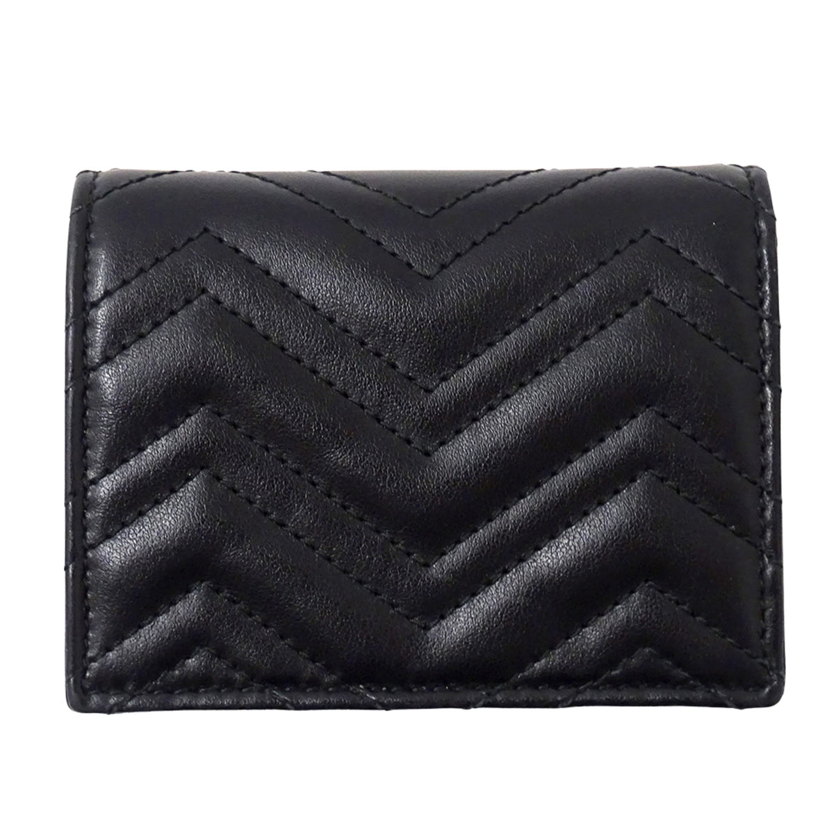 Gucci Black Leather Wallet (Bi-Fold) (Pre-Owned)