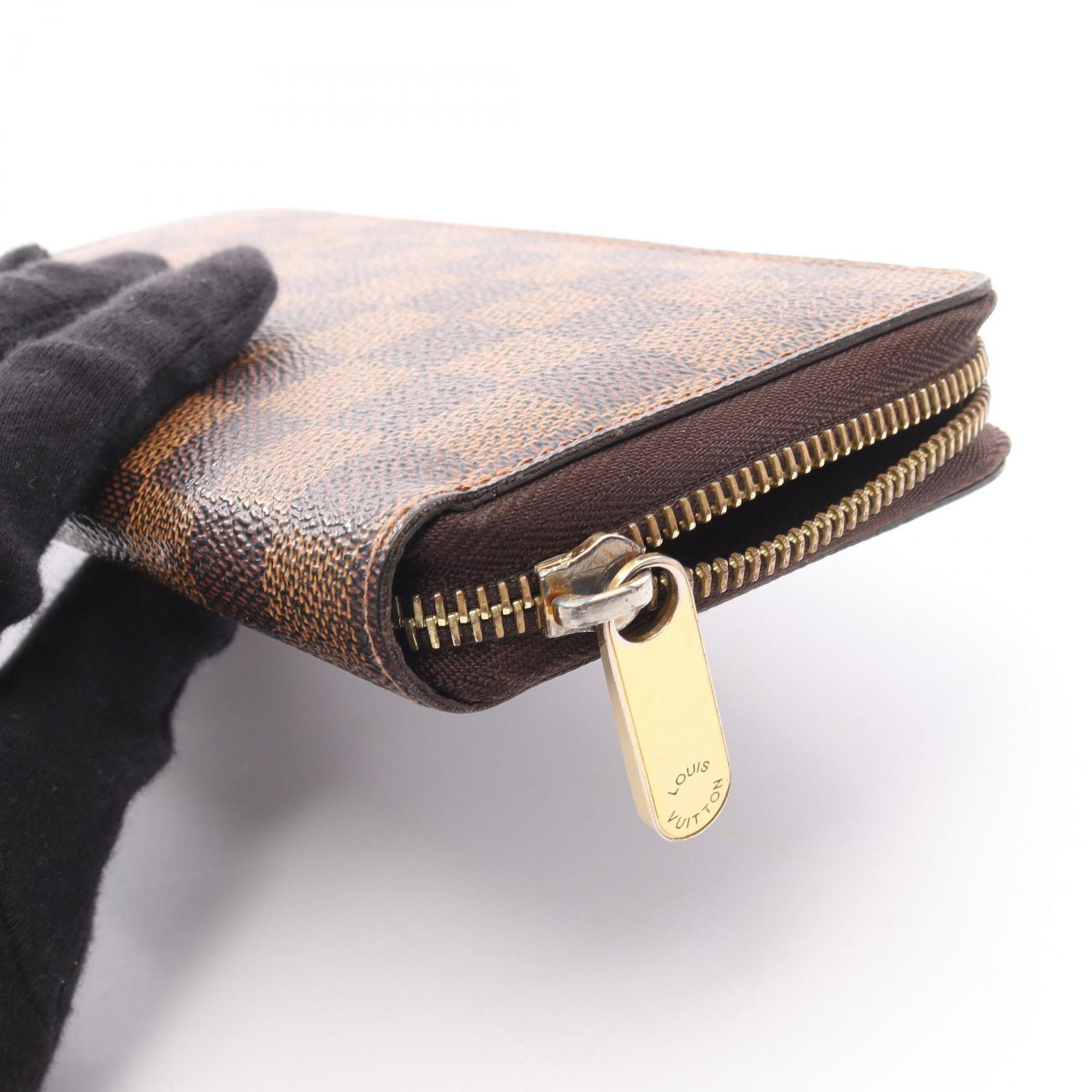 Louis Vuitton Brown Damier Canvas Coated Canvas Long Wallet (Bi-Fold) (Pre-Owned)