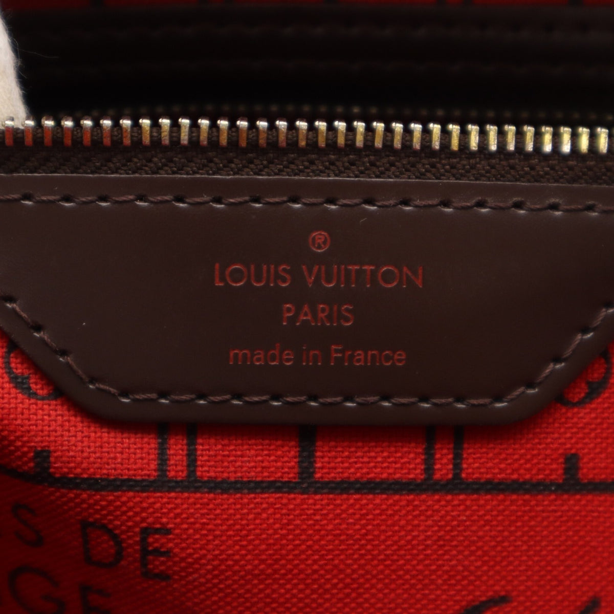 Louis Vuitton Beige Brown Coated Canvas Leather Handbag (Pre-Owned)