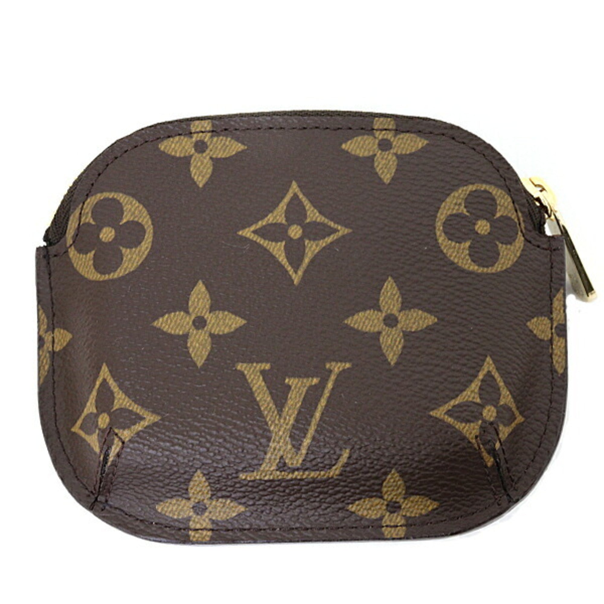 Louis Vuitton Brown Monogram Coin Purse/Coin Case (Pre-Owned)