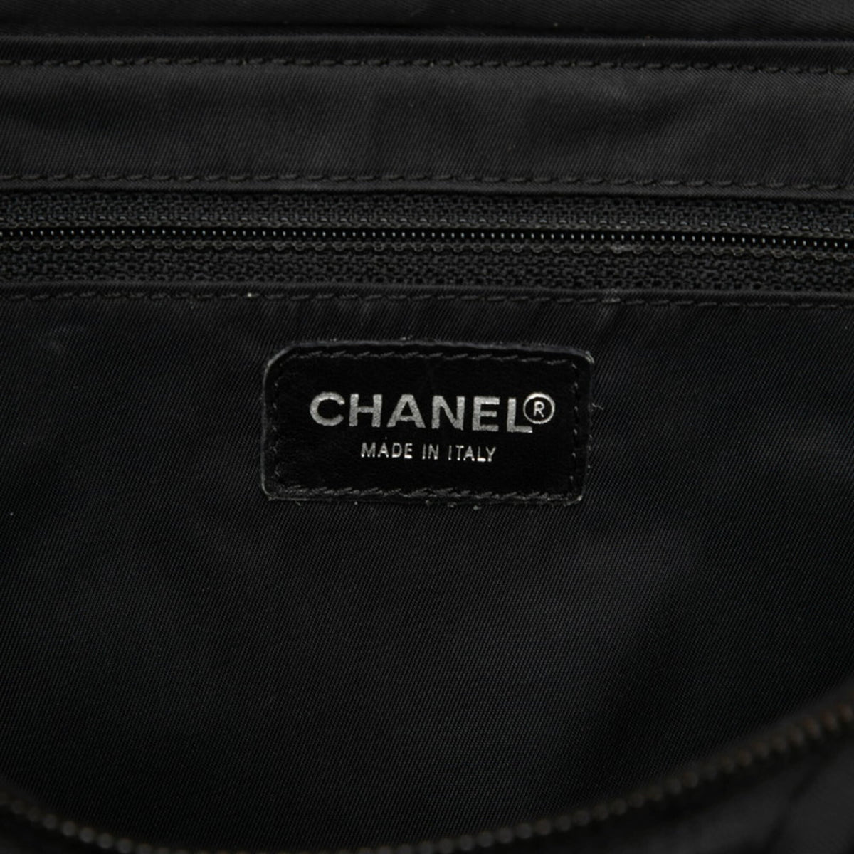 Chanel Black Nylon Backpack (Pre-Owned)