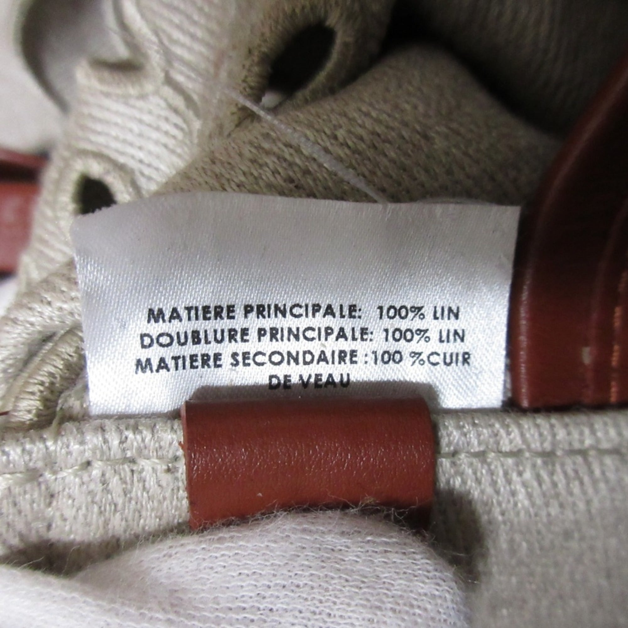 Chloé Beige Brown Shoulder Bag Tote Bag (Pre-Owned)