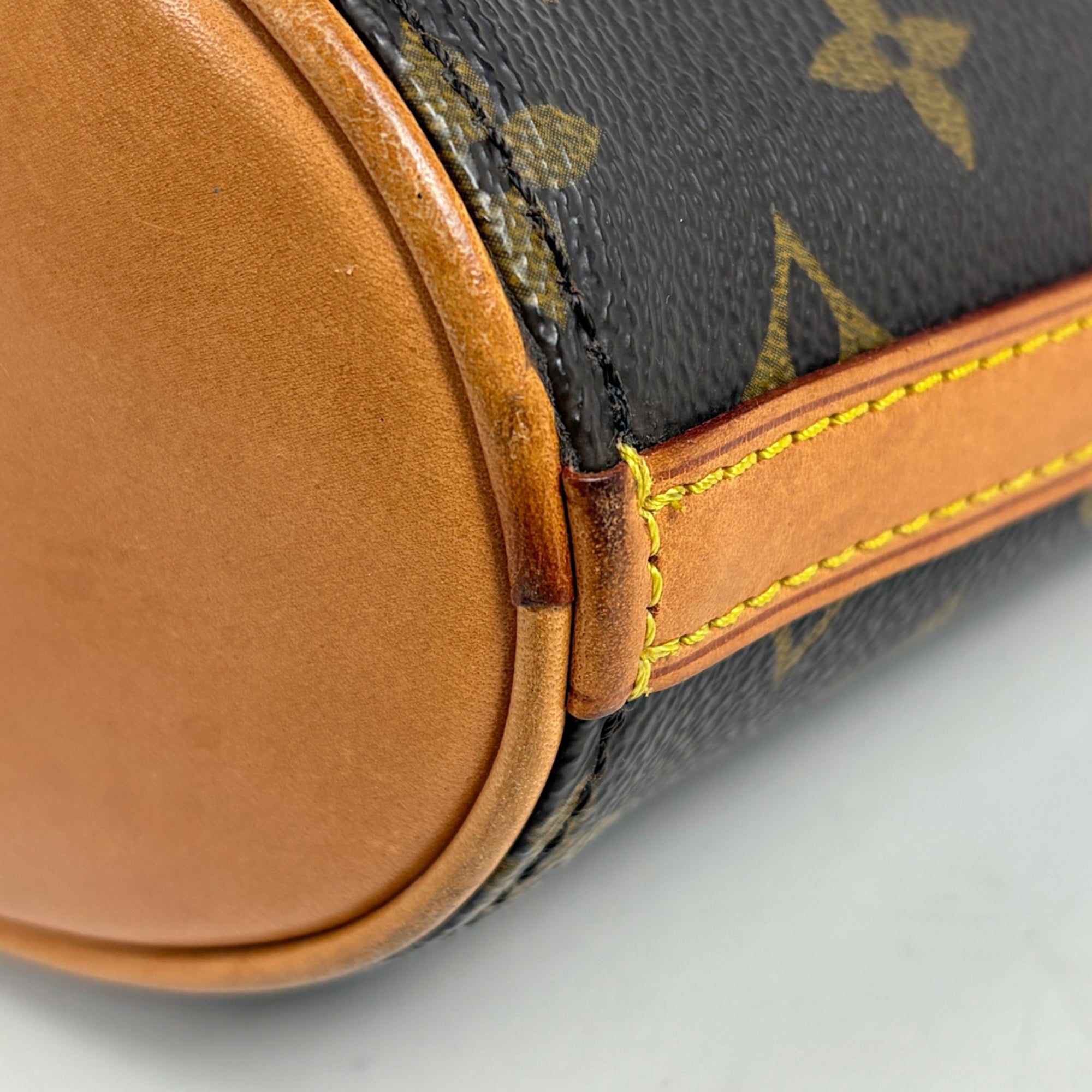 Louis Vuitton Brown Monogram Shoulder Bag (Pre-Owned)