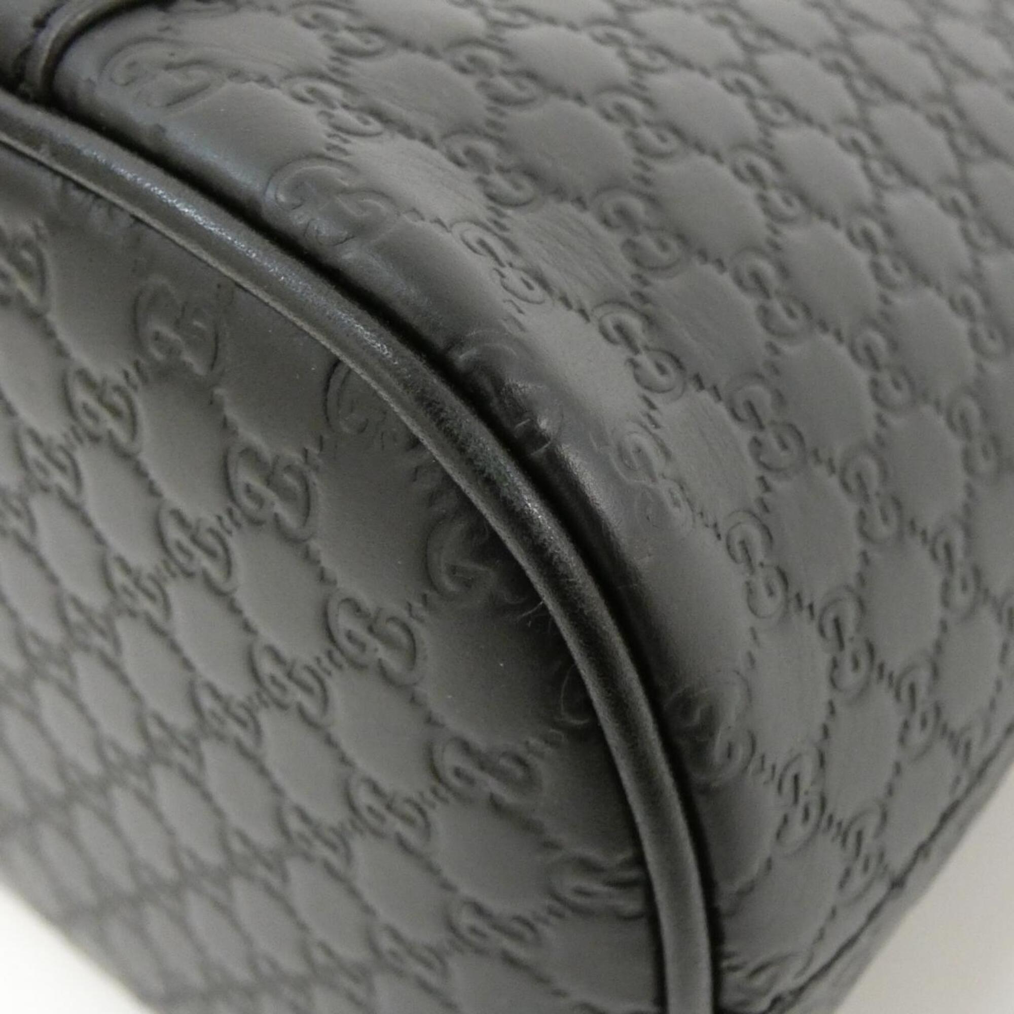 Gucci Black Leather Handbag (Pre-Owned)