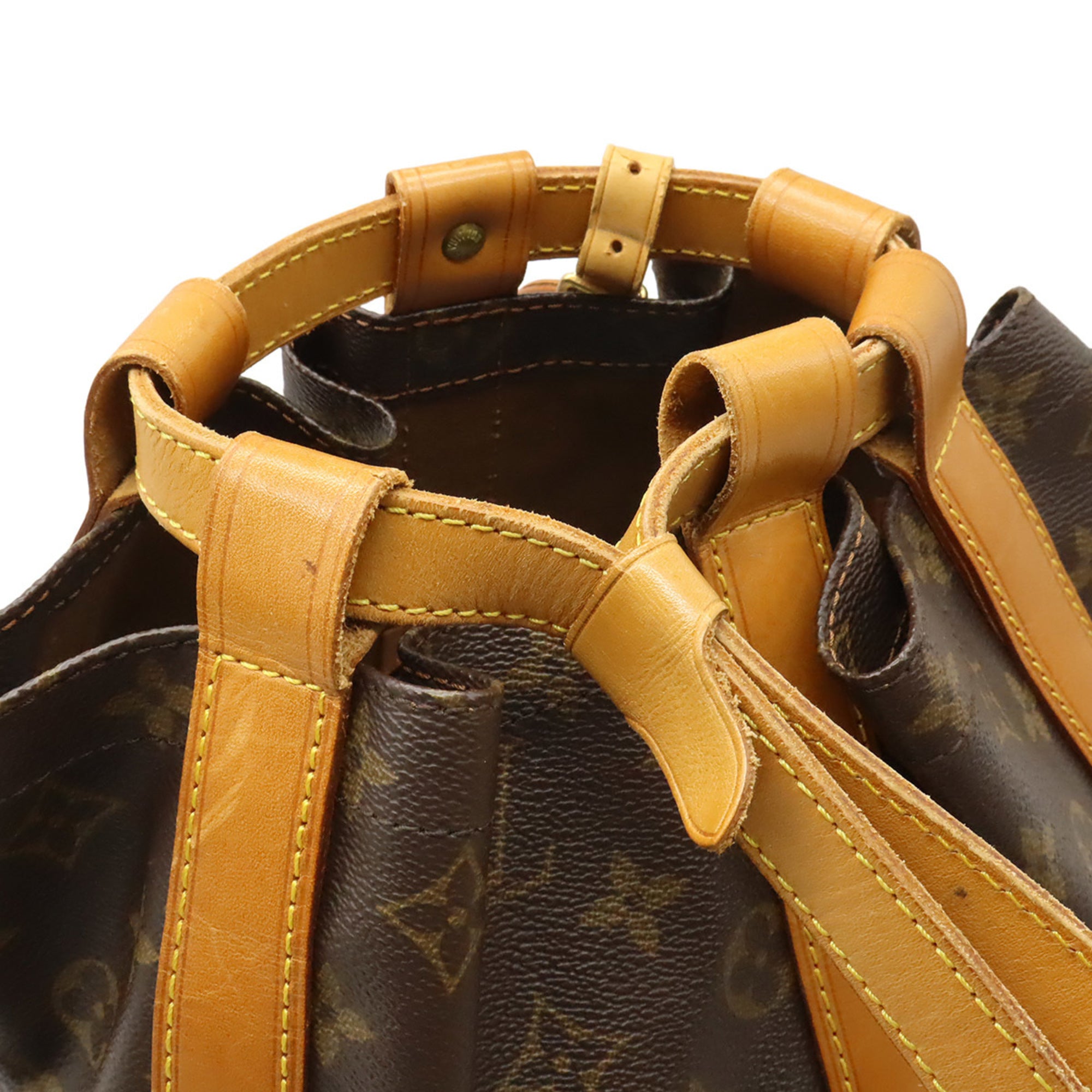 Louis Vuitton Brown Monogram Shoulder Bag (Pre-Owned)